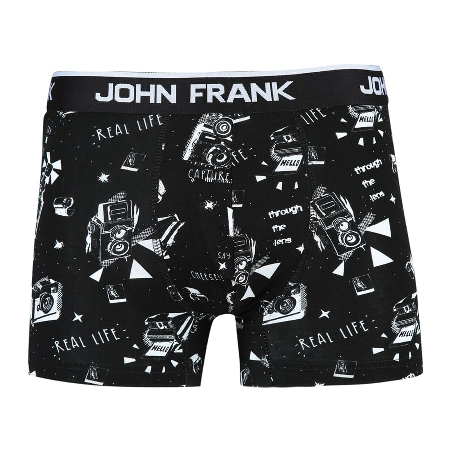 JOHN FRANK DİJİTAL BASKILI BOXER MULTICOLOR