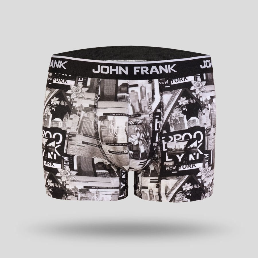 JOHN FRANK DİJİTAL BASKILI BOXER MULTICOLOR