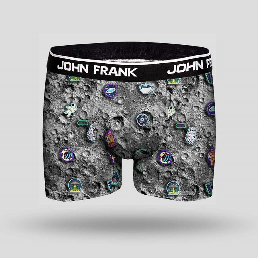 JOHN FRANK DİJİTAL BASKILI BOXER MULTICOLOR
