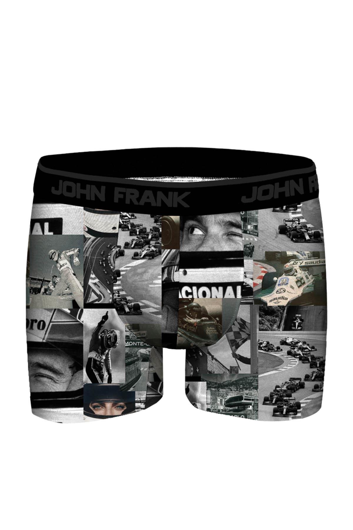 JOHN FRANK DİJİTAL BASKILI MODAL BOXER MULTICOLOR