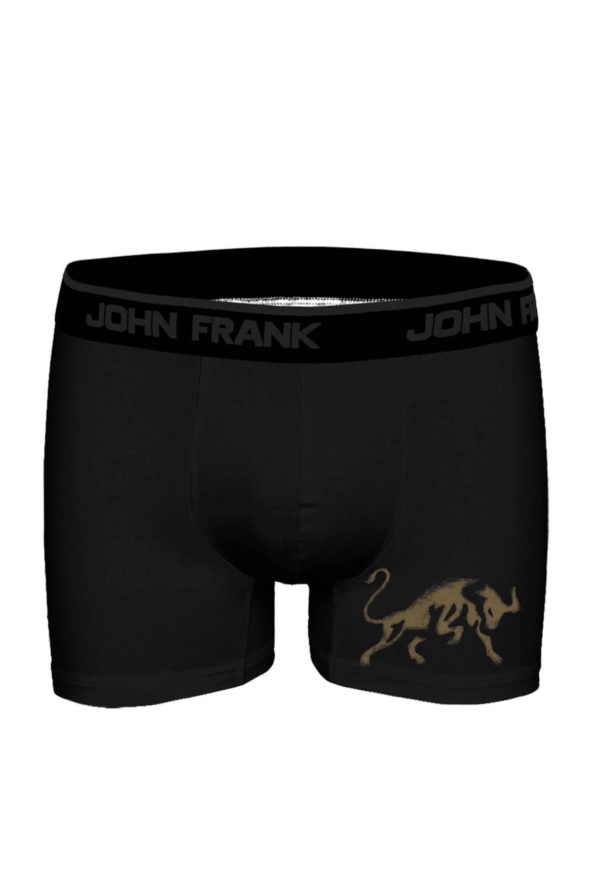 JOHN FRANK DİJİTAL BASKILI MODAL BOXER MULTICOLOR