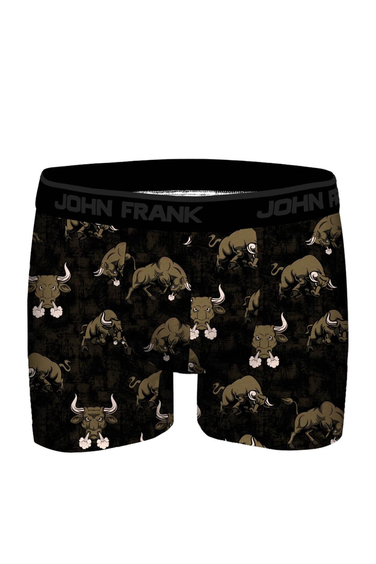 JOHN FRANK DİJİTAL BASKILI MODAL BOXER HAKİ
