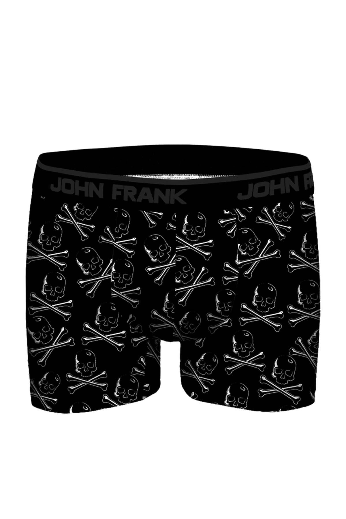 JOHN FRANK DİJİTAL BASKILI MODAL BOXER MULTICOLOR