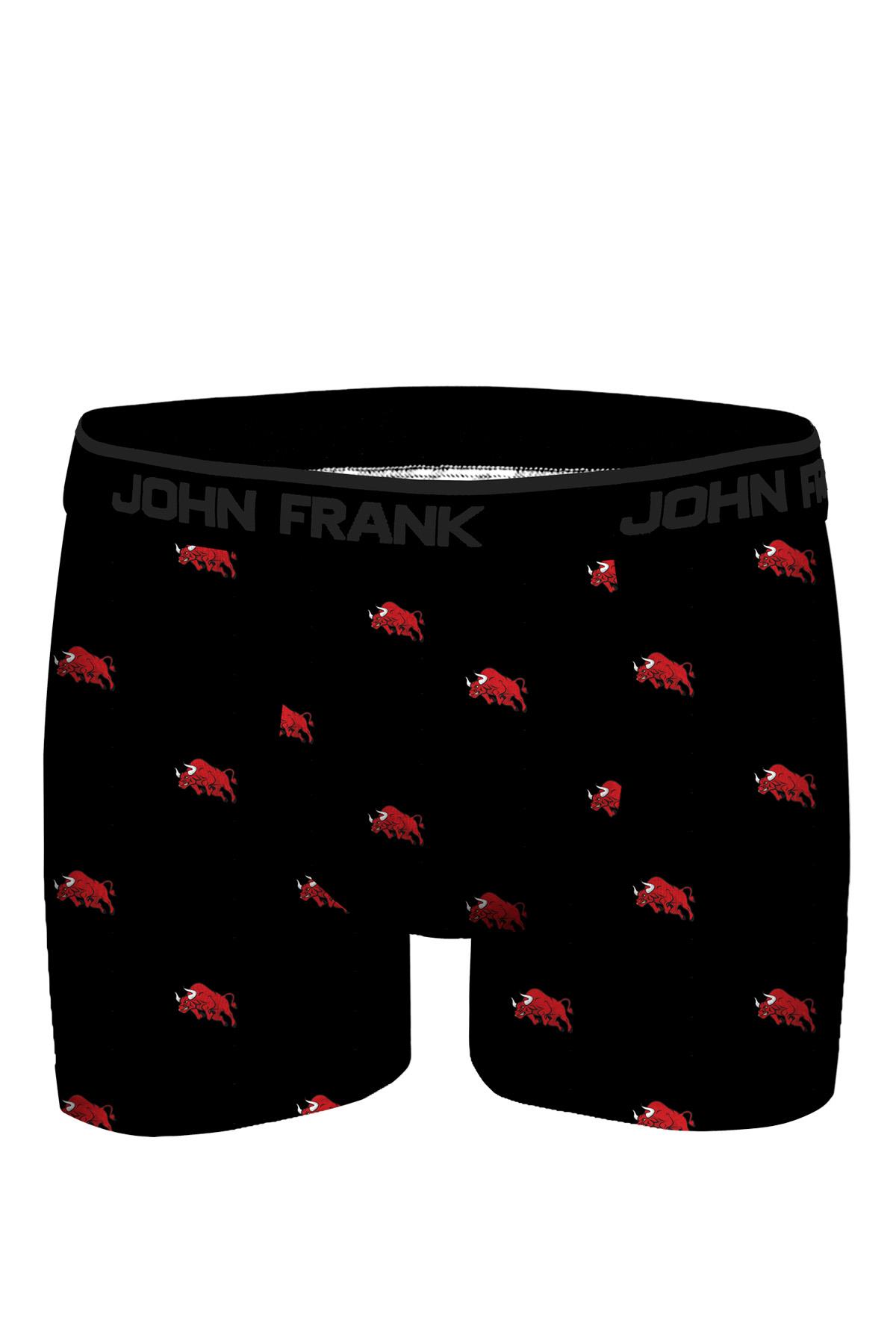 JOHN FRANK DİJİTAL BASKILI MODAL BOXER MULTICOLOR