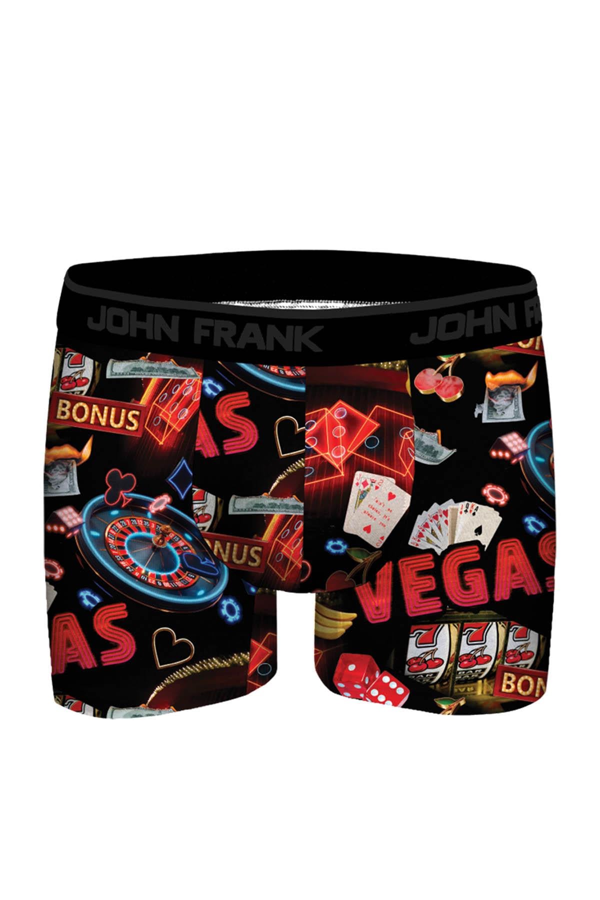 JOHN FRANK DİJİTAL BASKILI MODAL BOXER MULTICOLOR