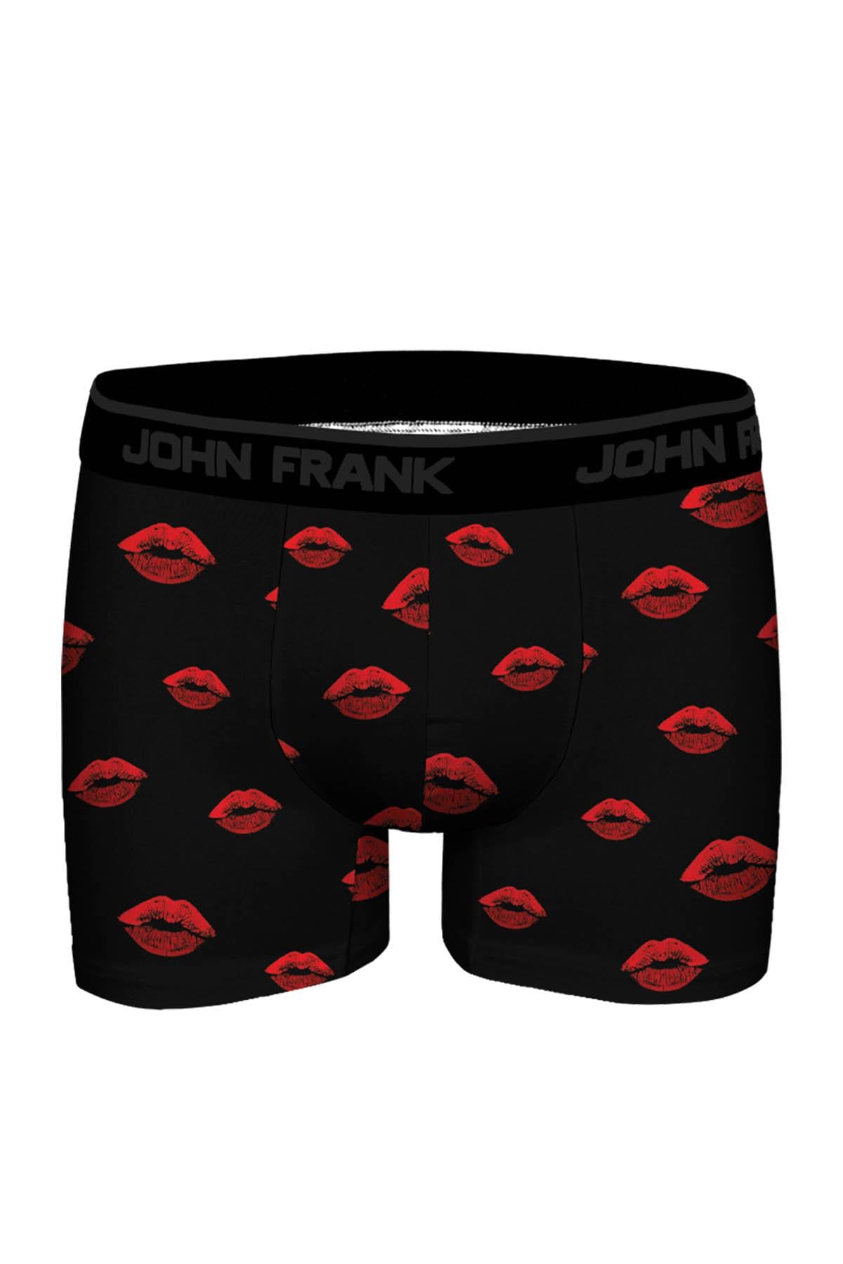 JOHN FRANK DİJİTAL BASKILI MODAL BOXER MULTICOLOR