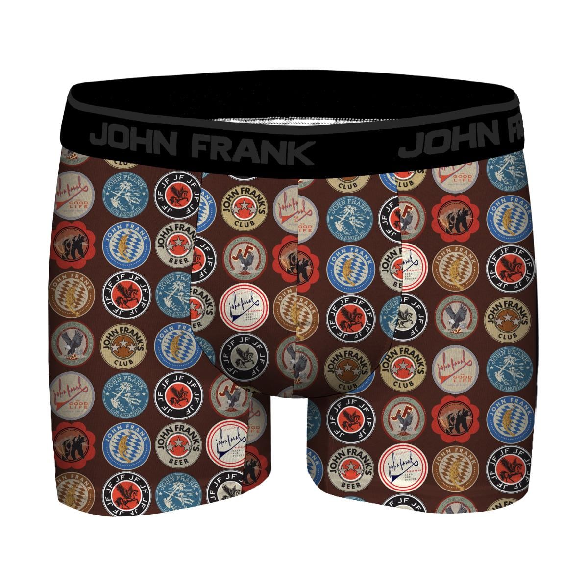 JOHN FRANK DİJİTAL BASKILI MODAL BOXER MULTICOLOR