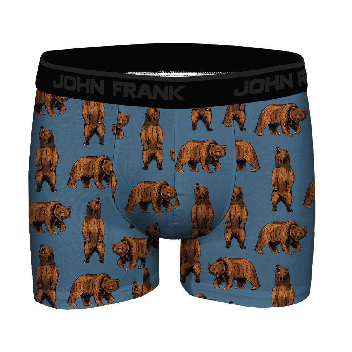 JOHN FRANK DİJİTAL BASKILI MODAL BOXER MULTICOLOR