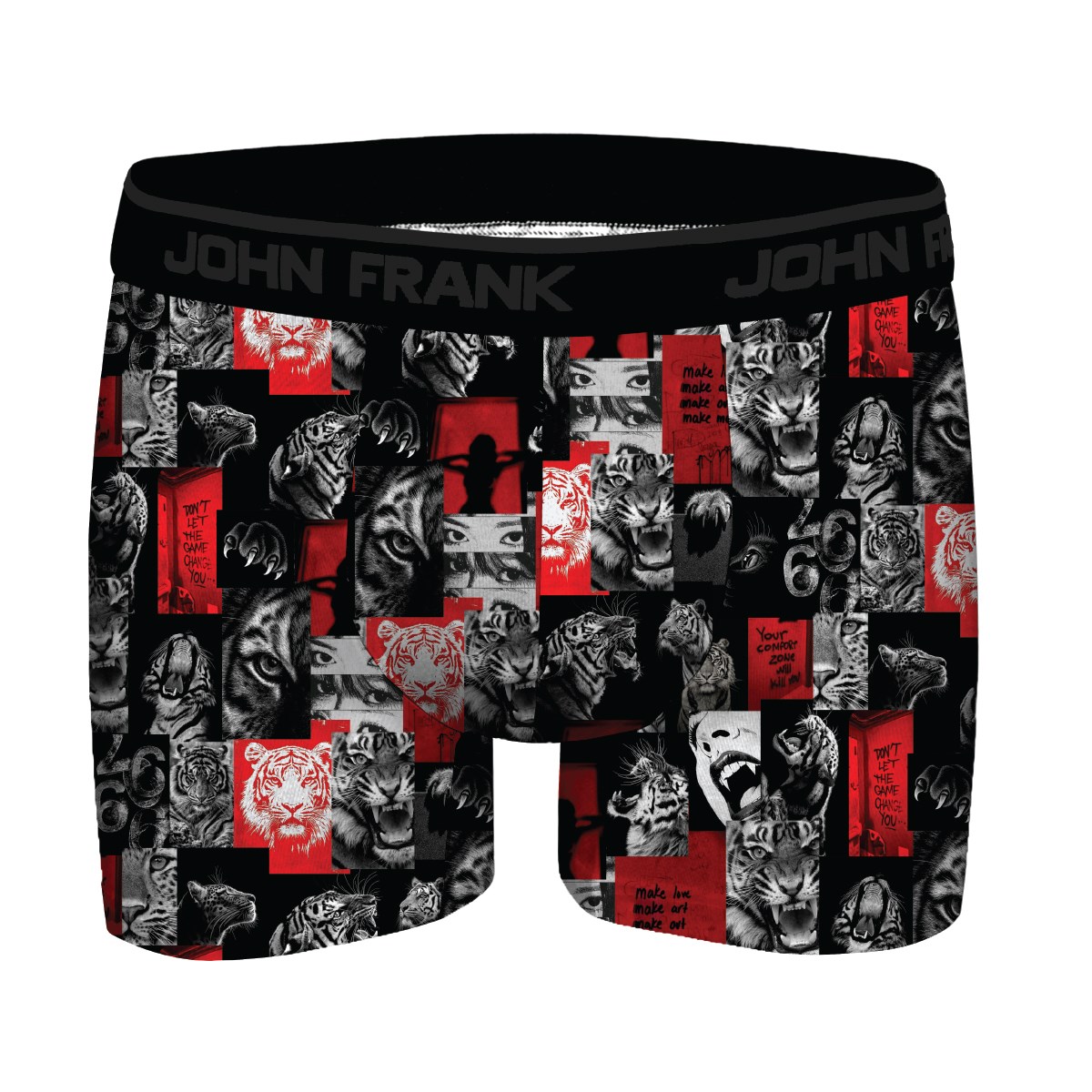 JOHN FRANK DİJİTAL BASKILI MODAL BOXER MULTICOLOR