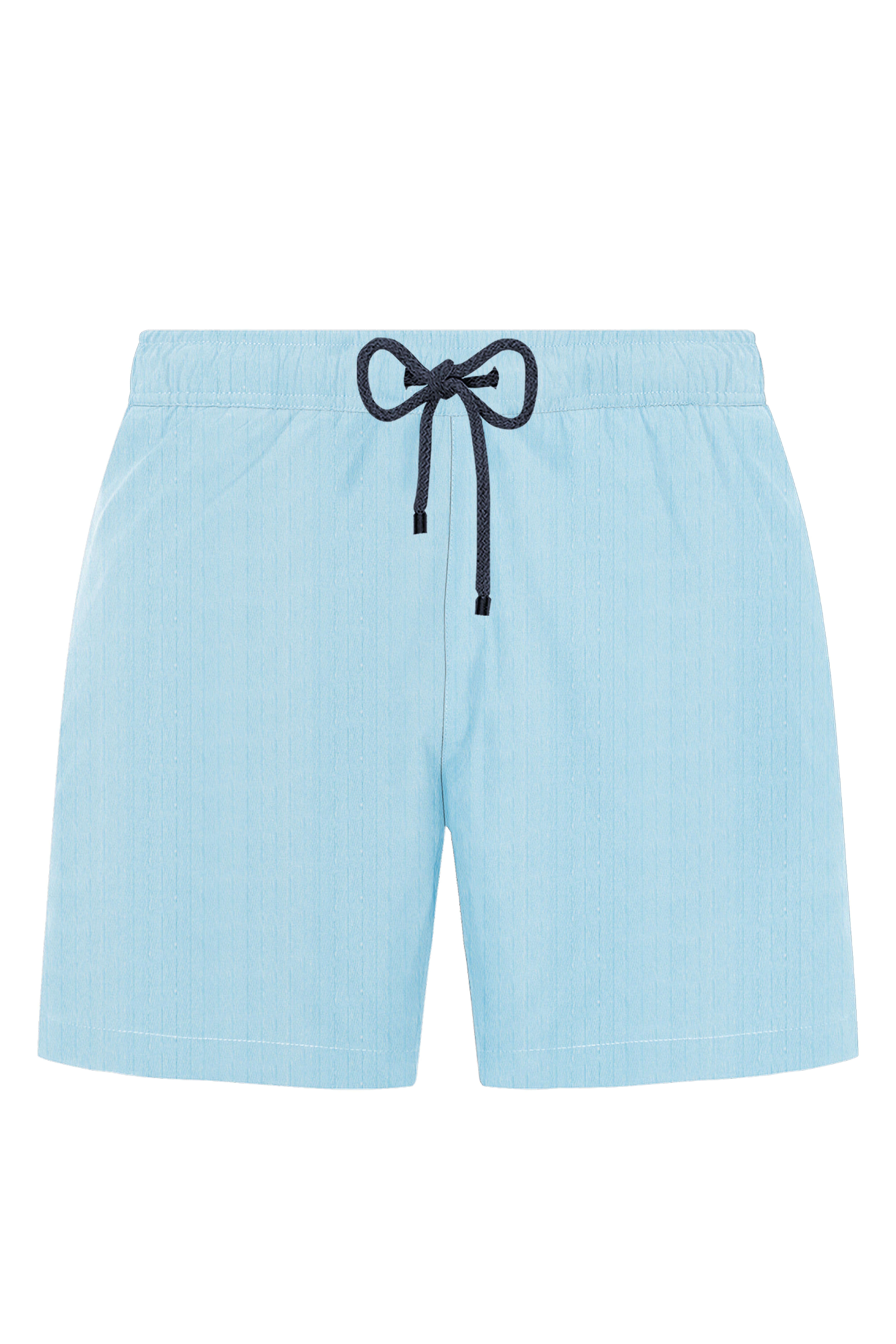 JOHN FRANK DÜZ MAYO ŞORT TEXTURED GTS AÇIK MAVİ