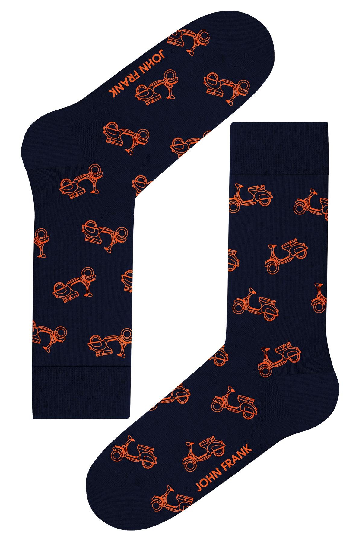 JOHN FRANK EIGHTY FIVE UZUN ÇORAP LACİVERT