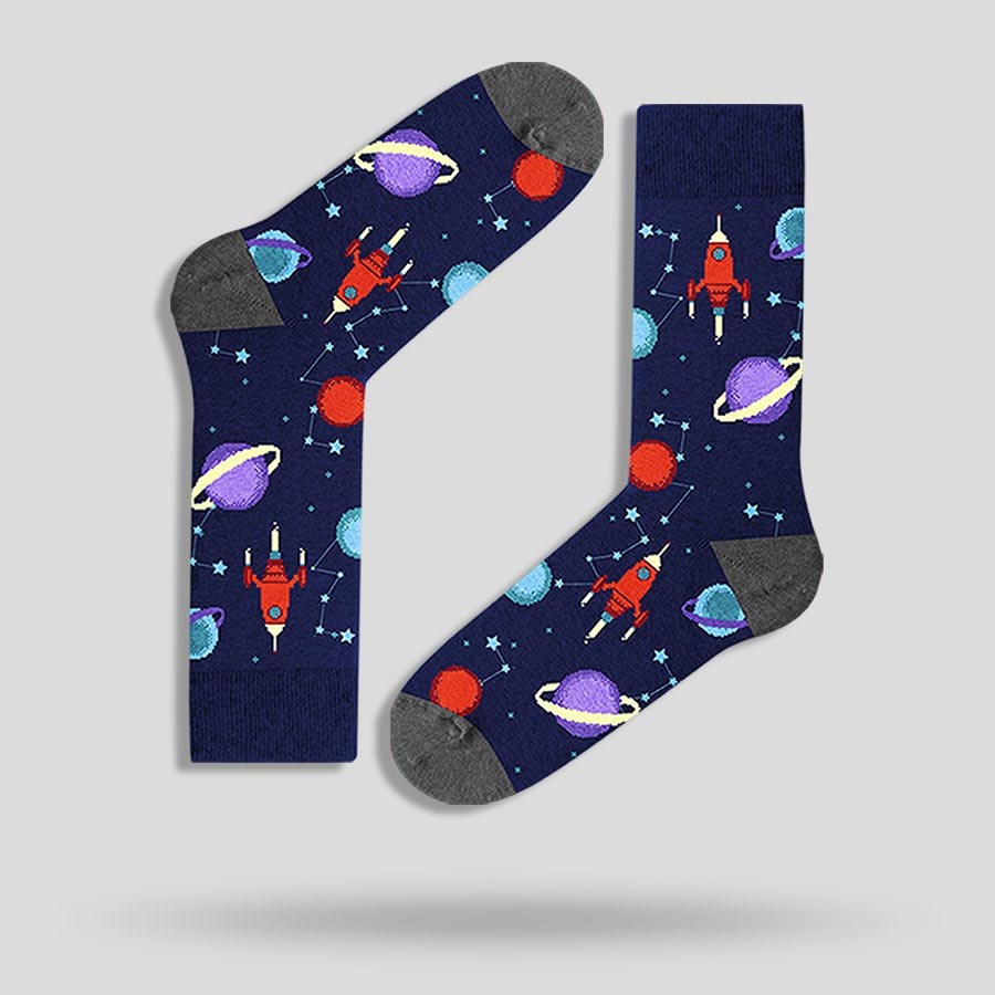 JOHN FRANK FUN SOCKS 19W UZUN ÇORAP MULTICOLOR