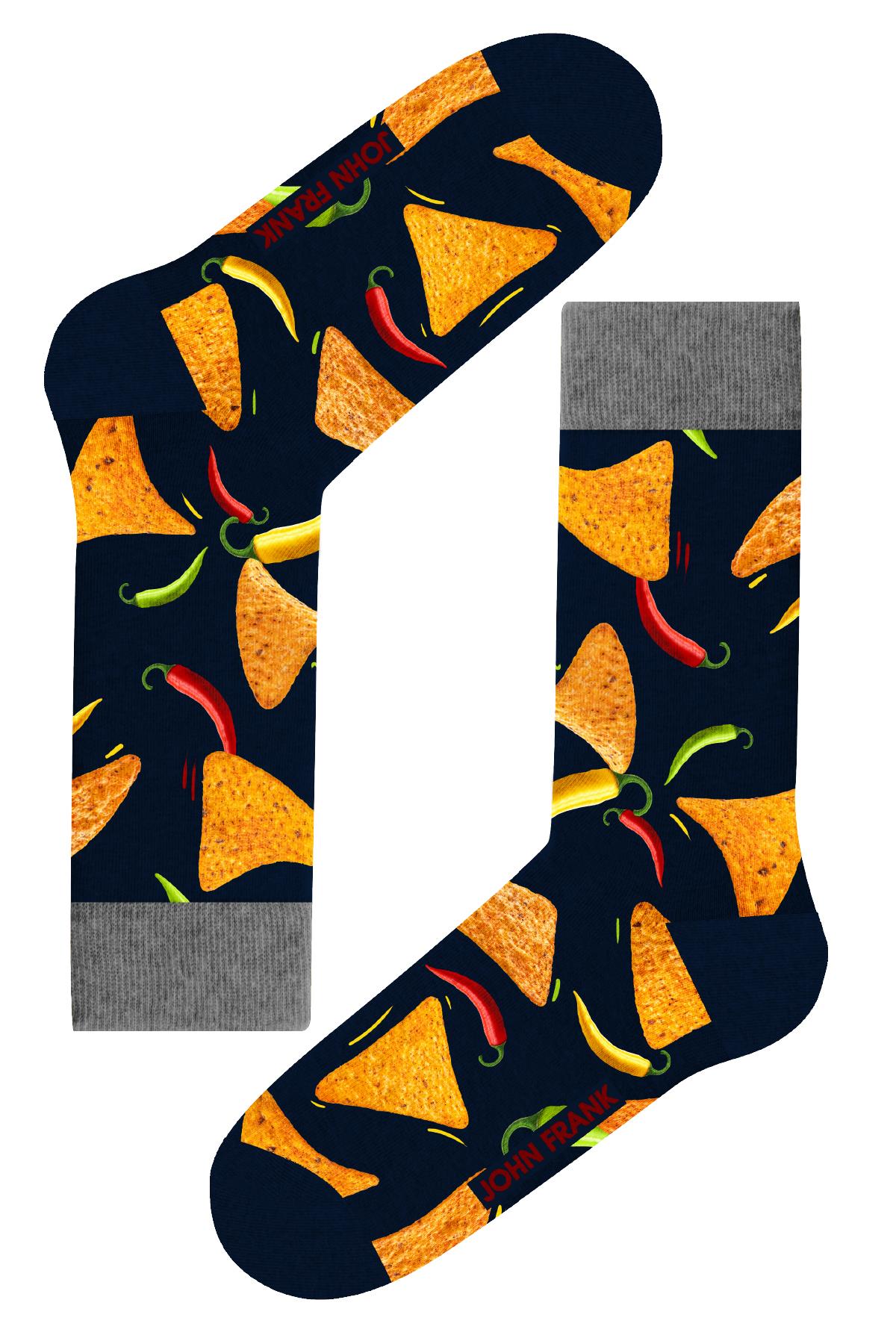 JOHN FRANK FUN SOCKS UZUN ÇORAP MULTICOLOR