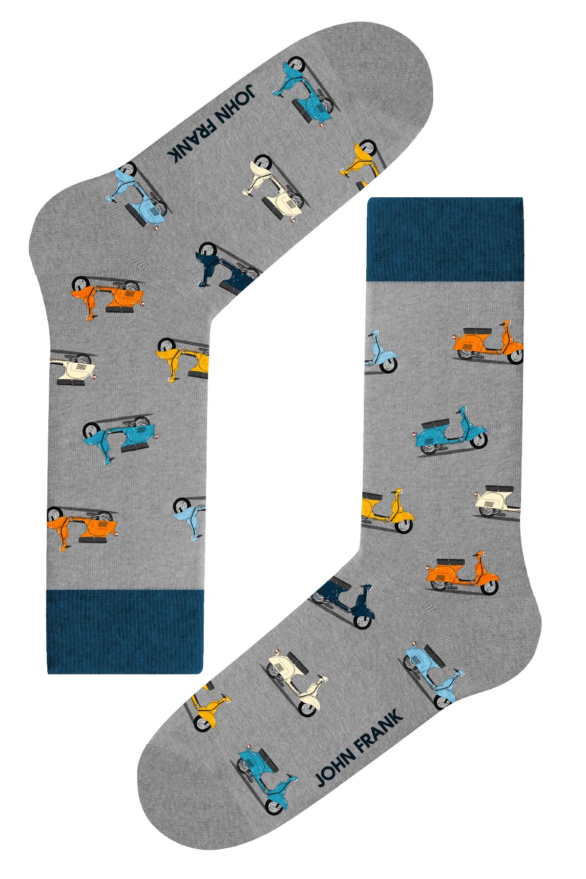 JOHN FRANK FUN SOCKS UZUN ÇORAP MULTICOLOR