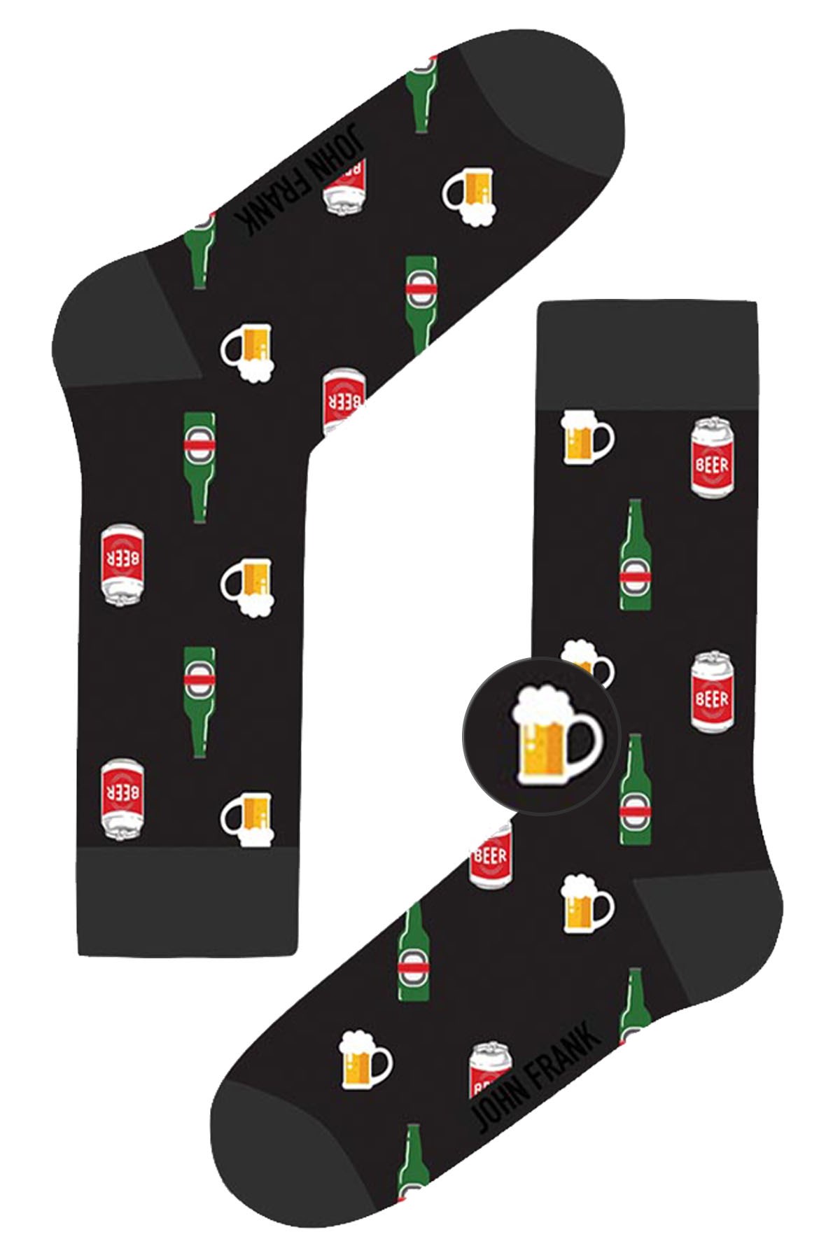 JOHN FRANK FUN SOCKS UZUN ÇORAP MULTICOLOR