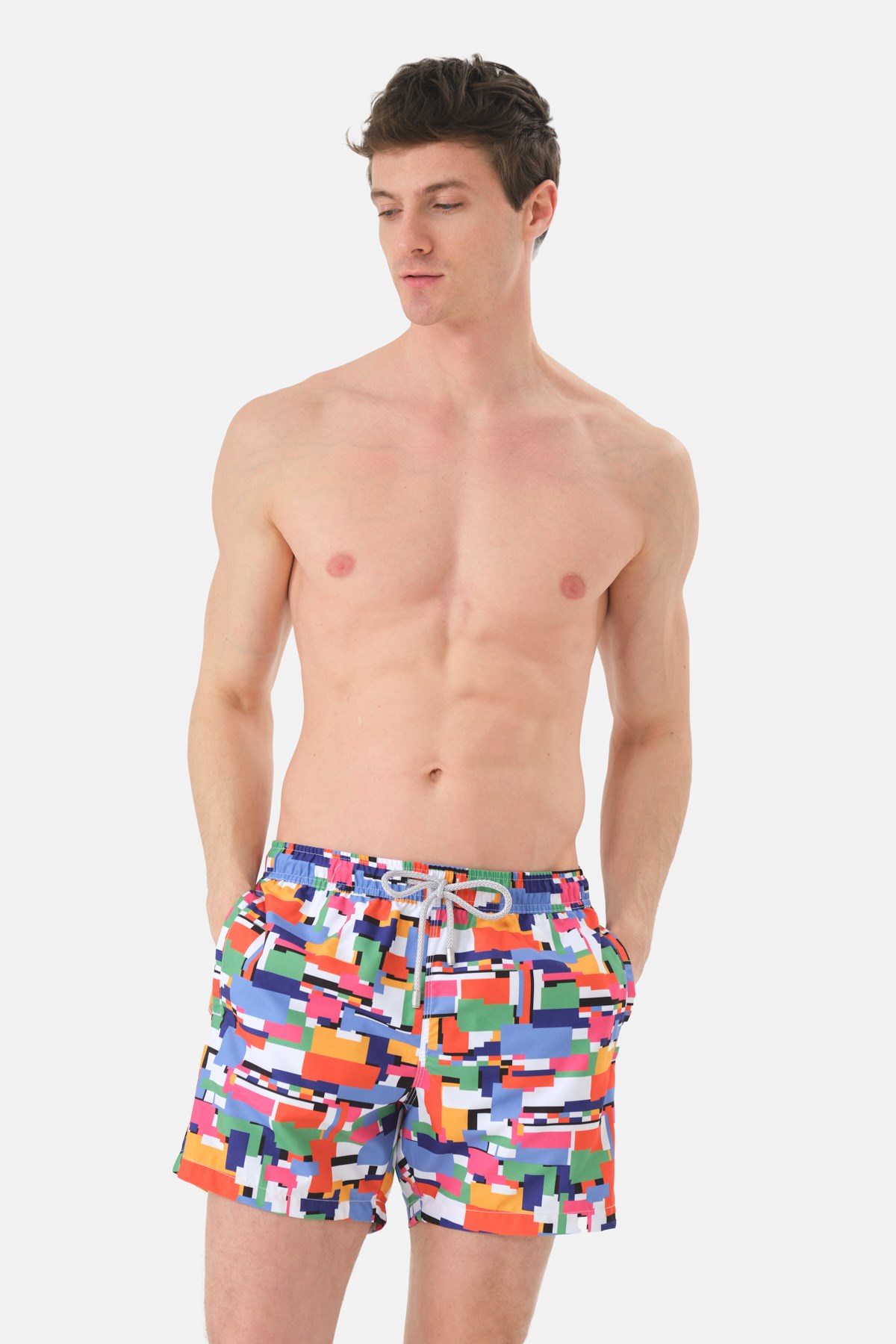 John Frank Glitch Deniz Şortu