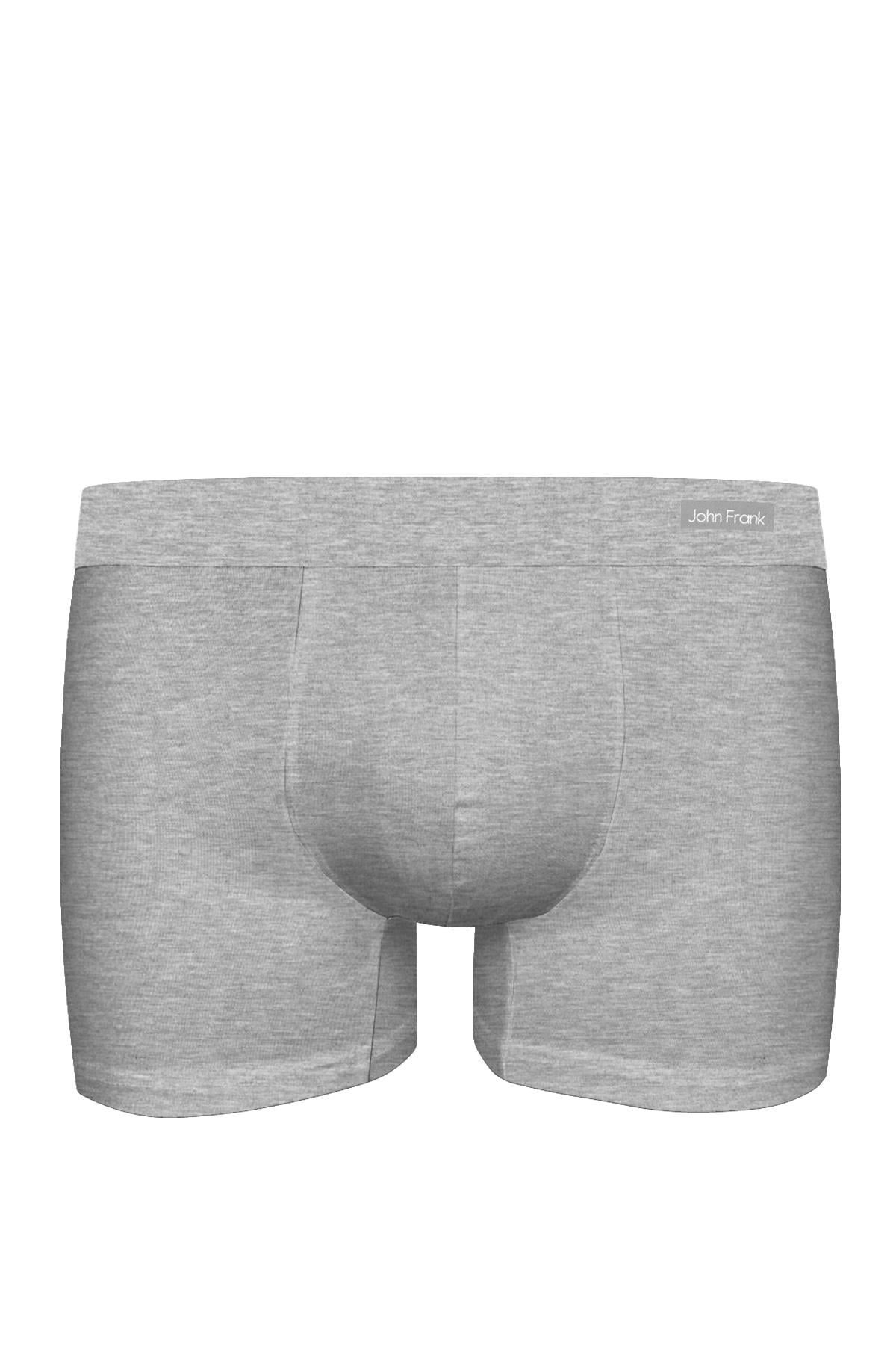 JOHN FRANK HIDDEN PREMIUM BLACK BOXER GRİ