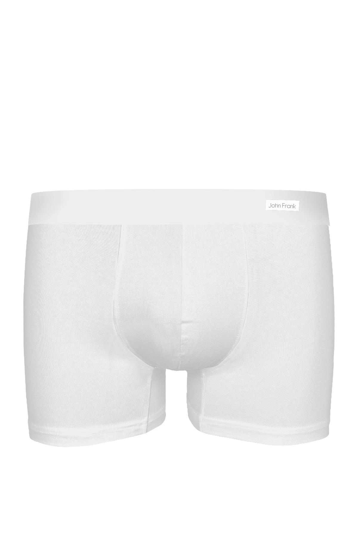 JOHN FRANK HIDDEN PREMIUM BLACK BOXER BEYAZ