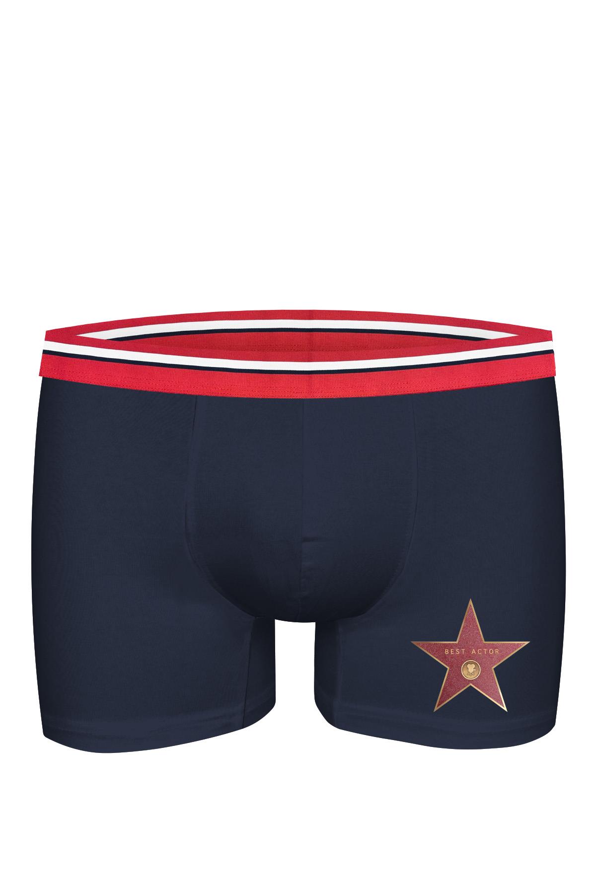 JOHN FRANK ICONIC BOXER LACİVERT