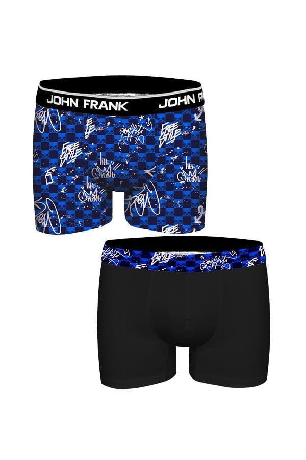 JOHN FRANK İKİLİ BLACK ID BOXER