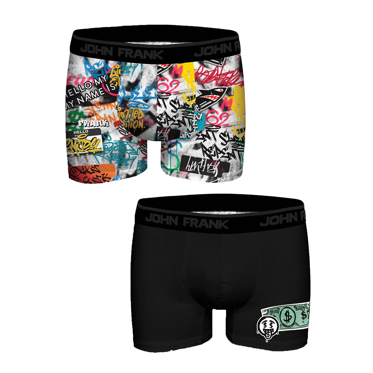 JOHN FRANK İKİLİ FUN MODAL BOXER