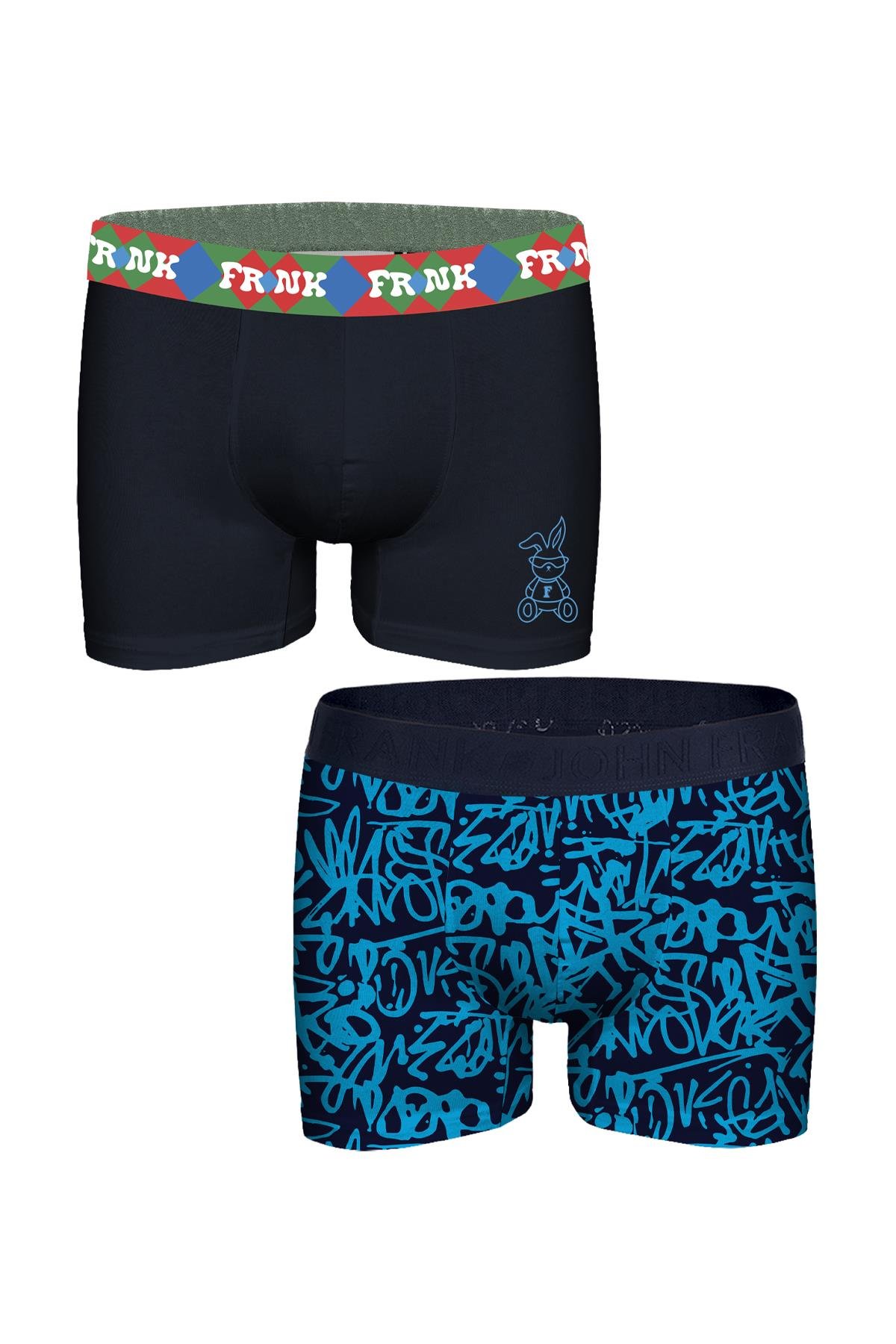 JOHN FRANK İKİLİ MODAL HYPE BOXER