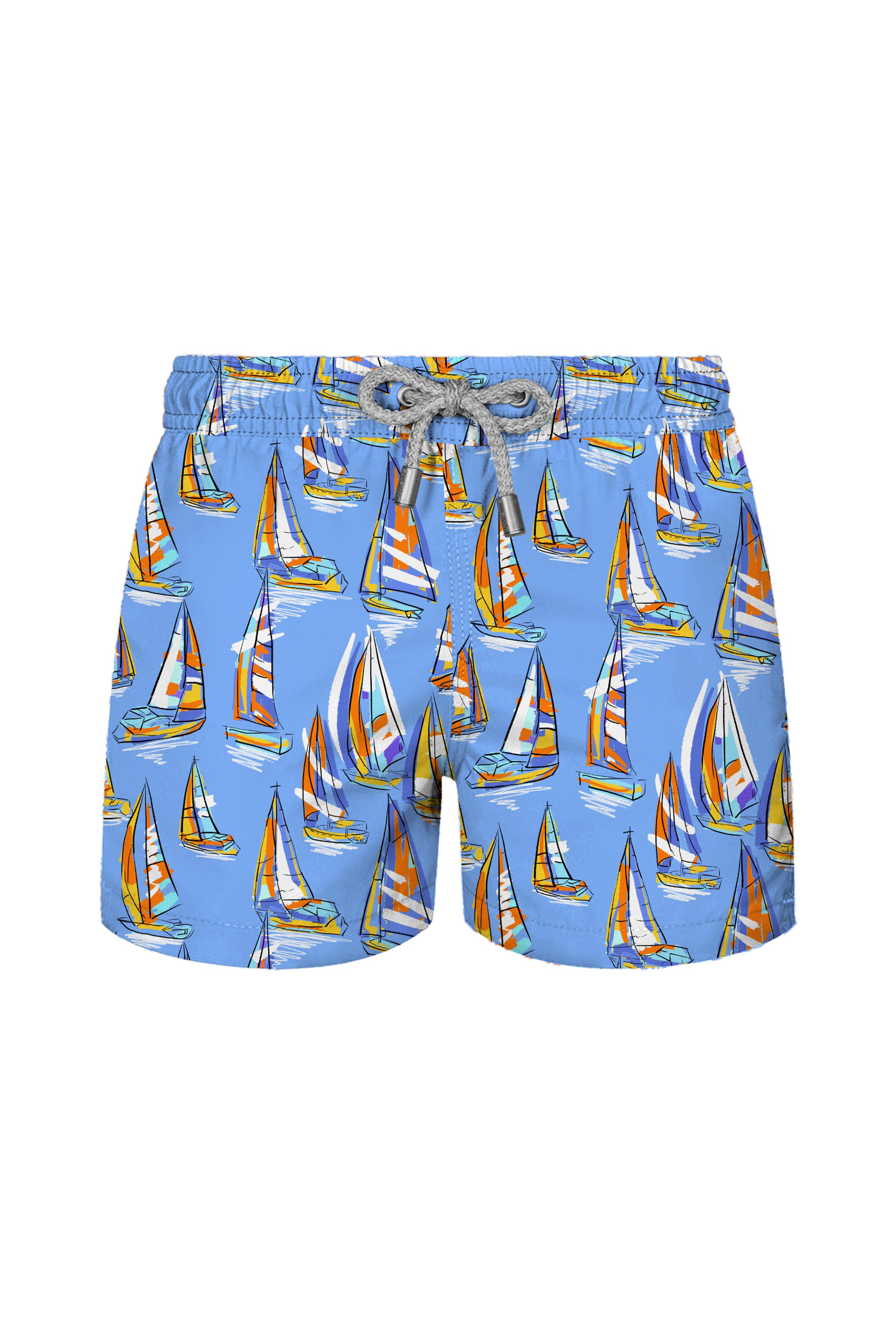 JOHN FRANK KİDS ALL OVER MAYO ŞORT MAVİ