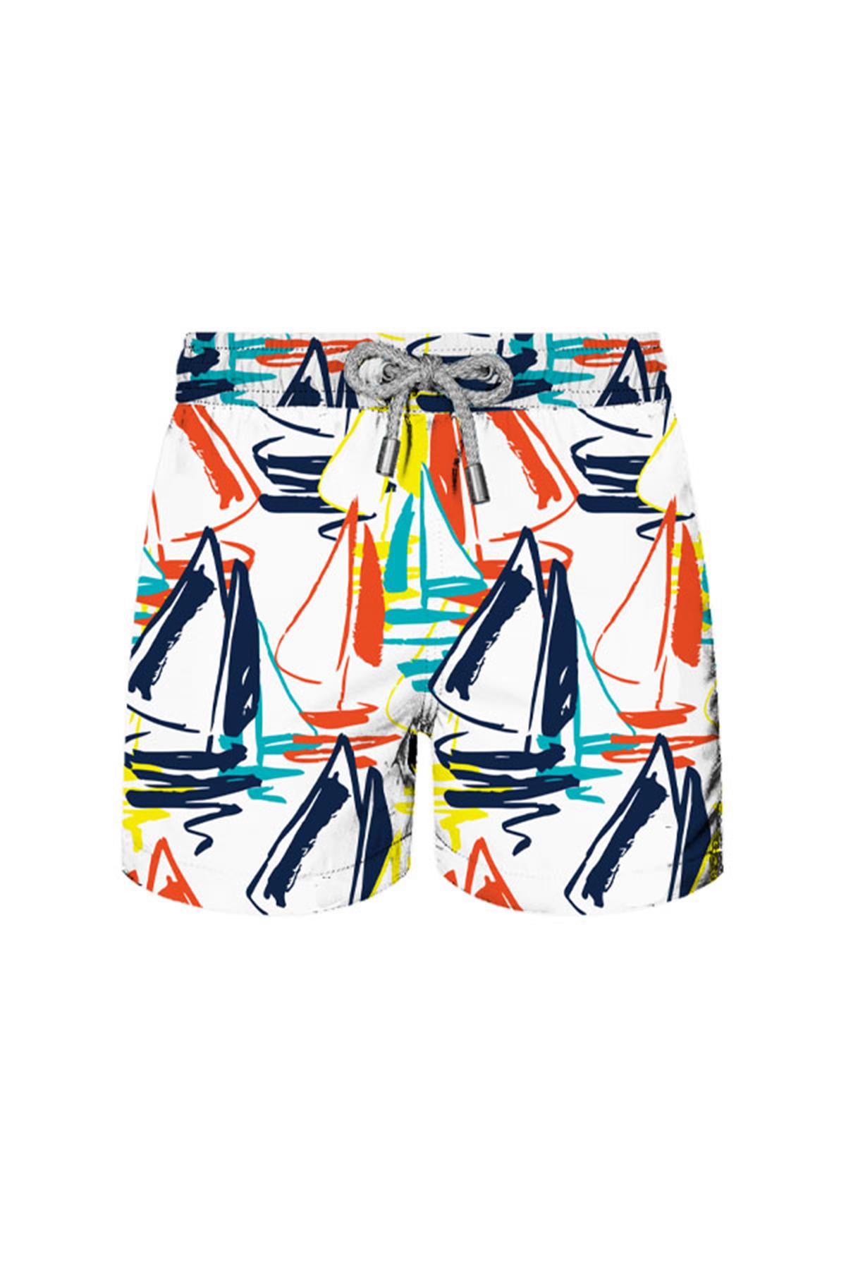 JOHN FRANK KİDS ALL OVER MAYO ŞORT MULTICOLOR