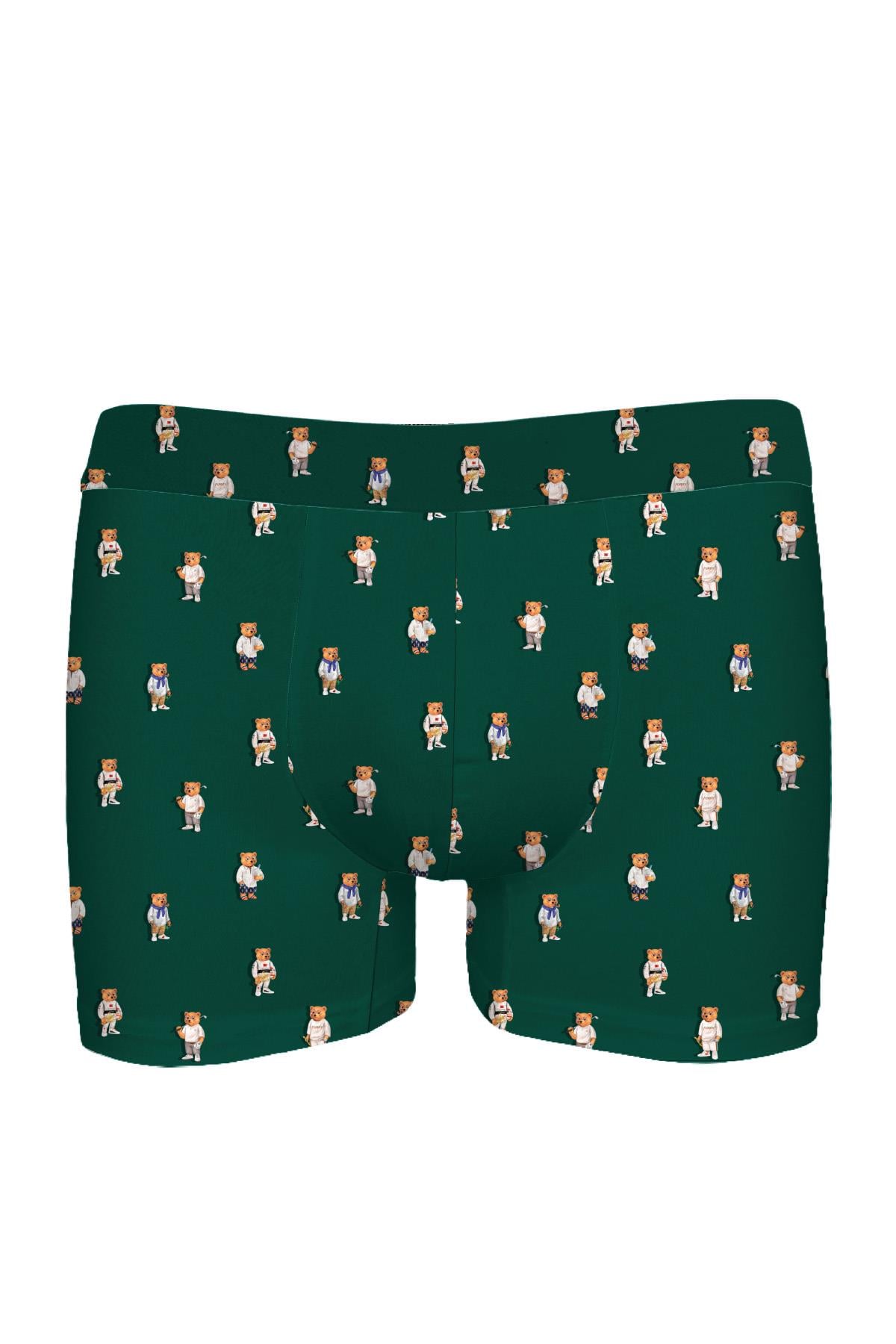 JOHN FRANK LASTİĞİ BASKILI MODAL BOXER MULTICOLOR