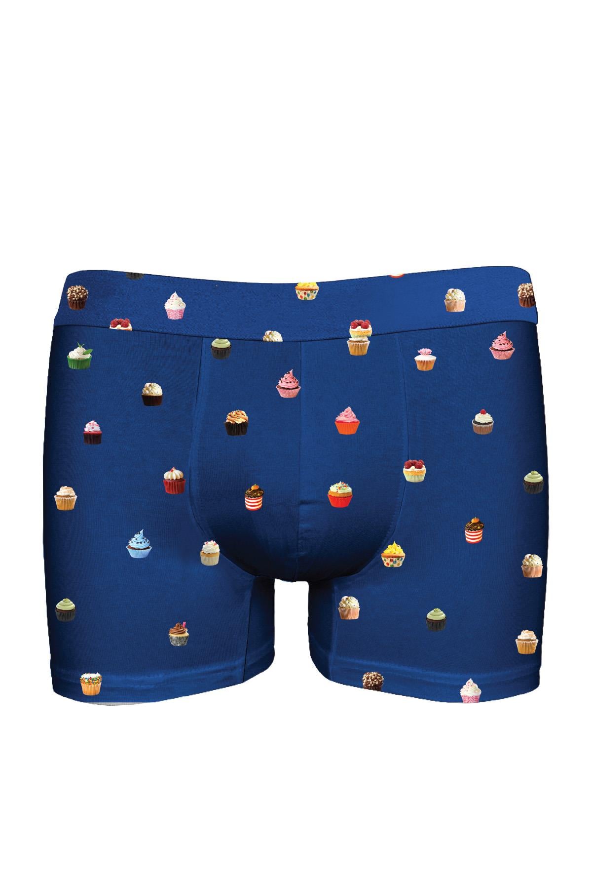 JOHN FRANK LASTİĞİ BASKILI MODAL BOXER MULTICOLOR
