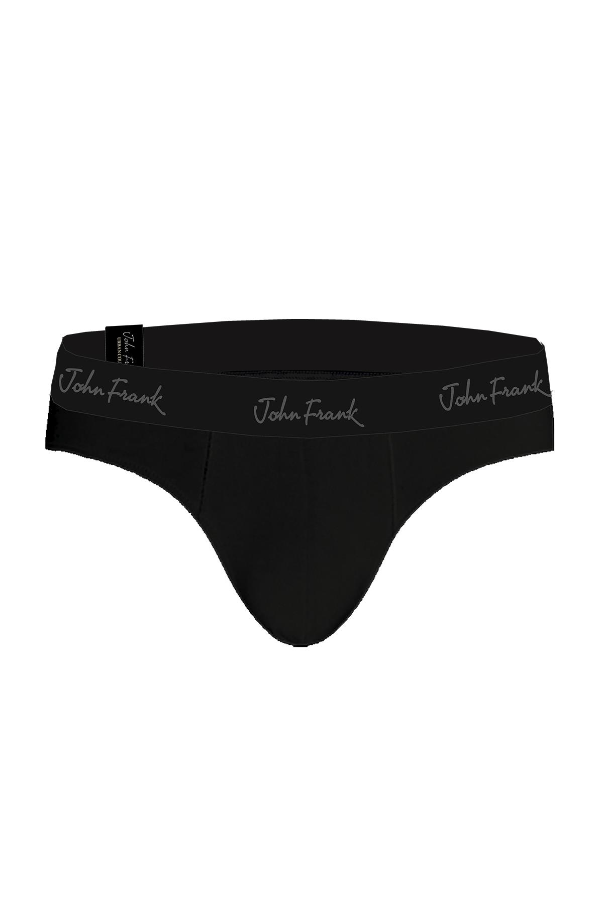 JOHN FRANK MODAL SLIP SİYAH