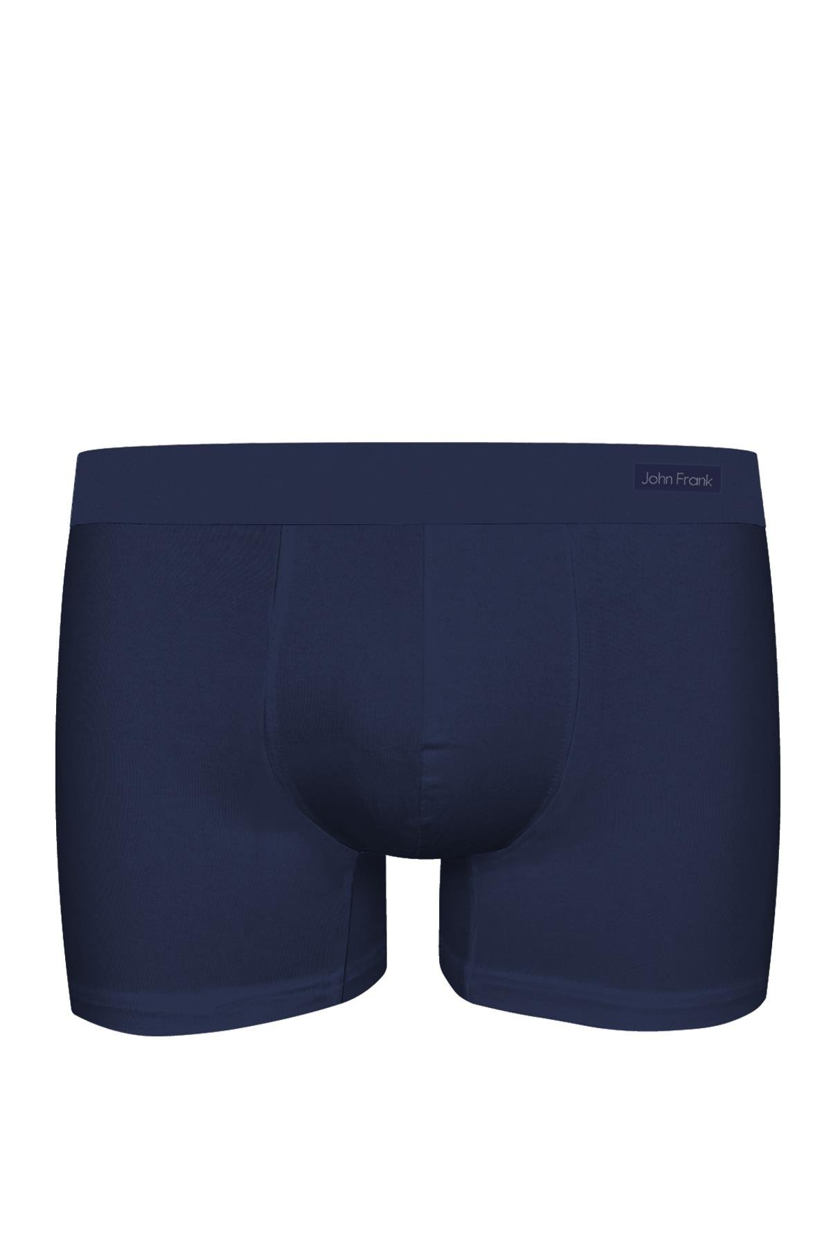 JOHN FRANK NATURAL HIDDEN MODAL BOXER LACİVERT
