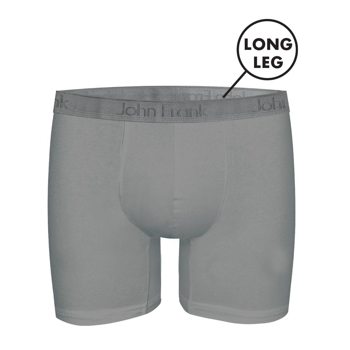 JOHN FRANK NATURAL MODAL BOXER GRİ