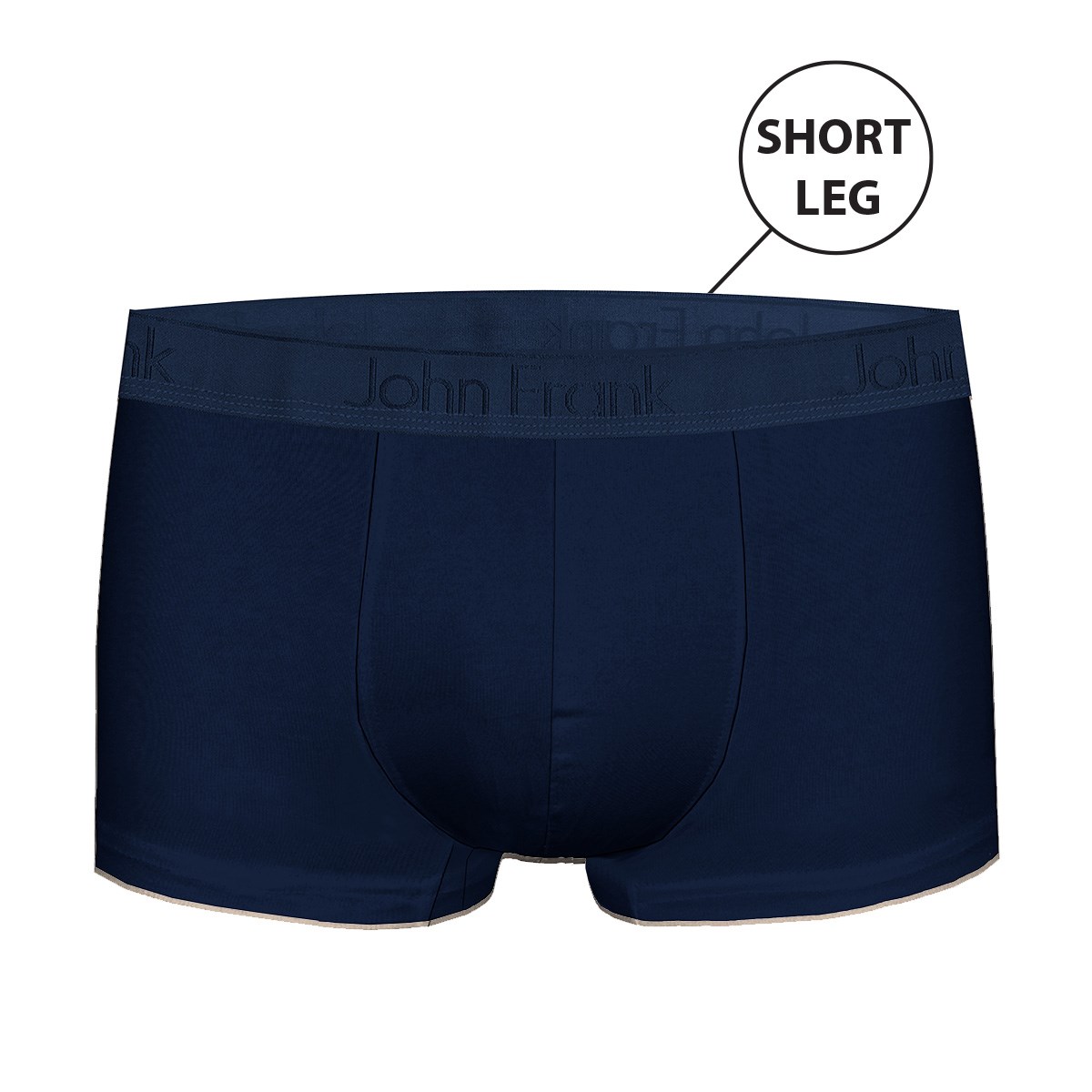 JOHN FRANK NATURAL MODAL SHORT BOXER LACİVERT