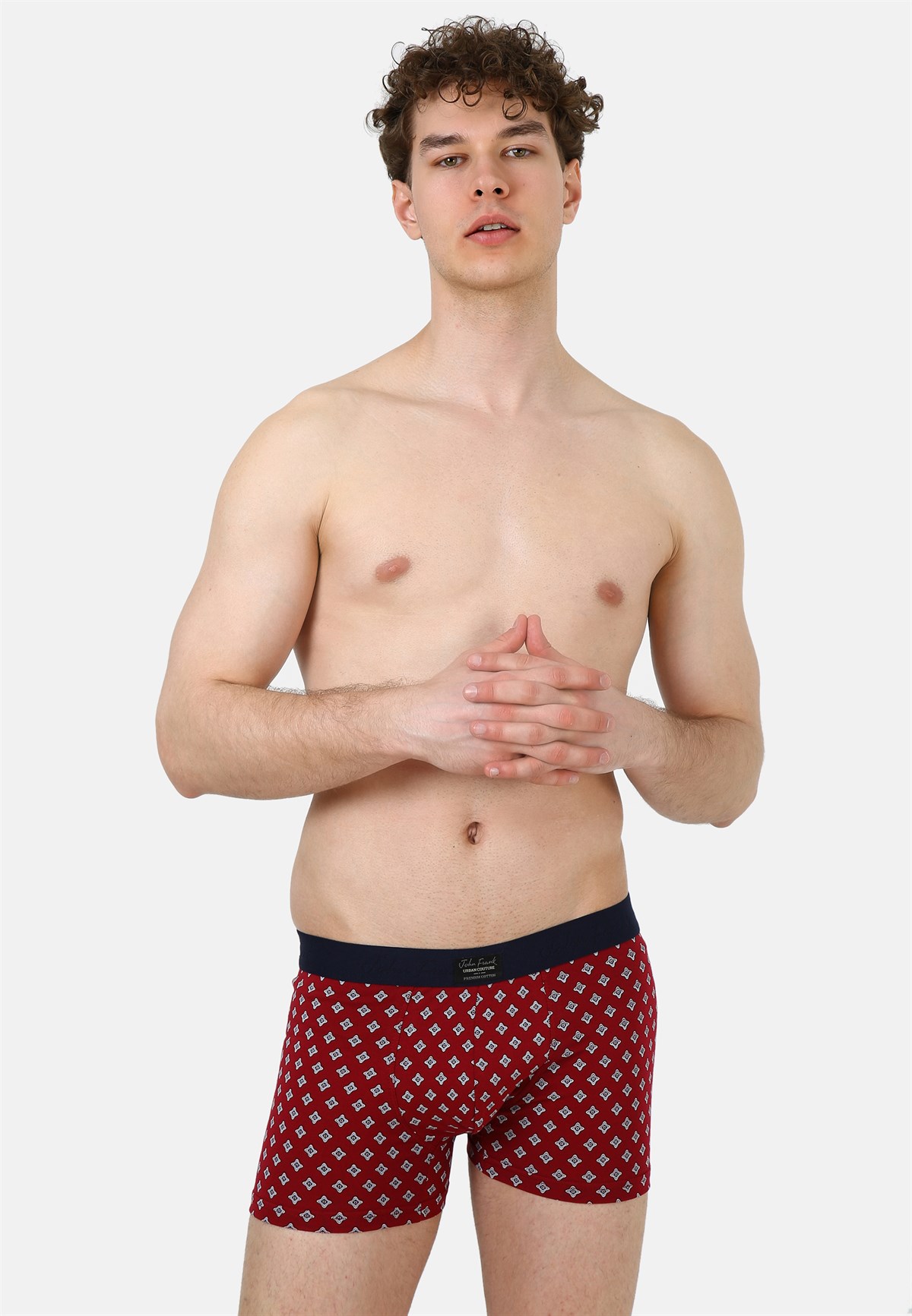 JOHN FRANK URBAN COUTURE BOXER KIRMIZI