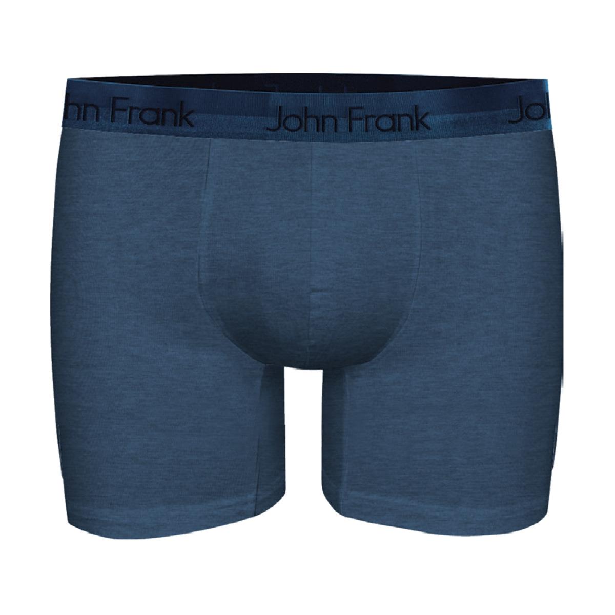 JOHN FRANK PREMIUM BLACK BOXER İNDİGO