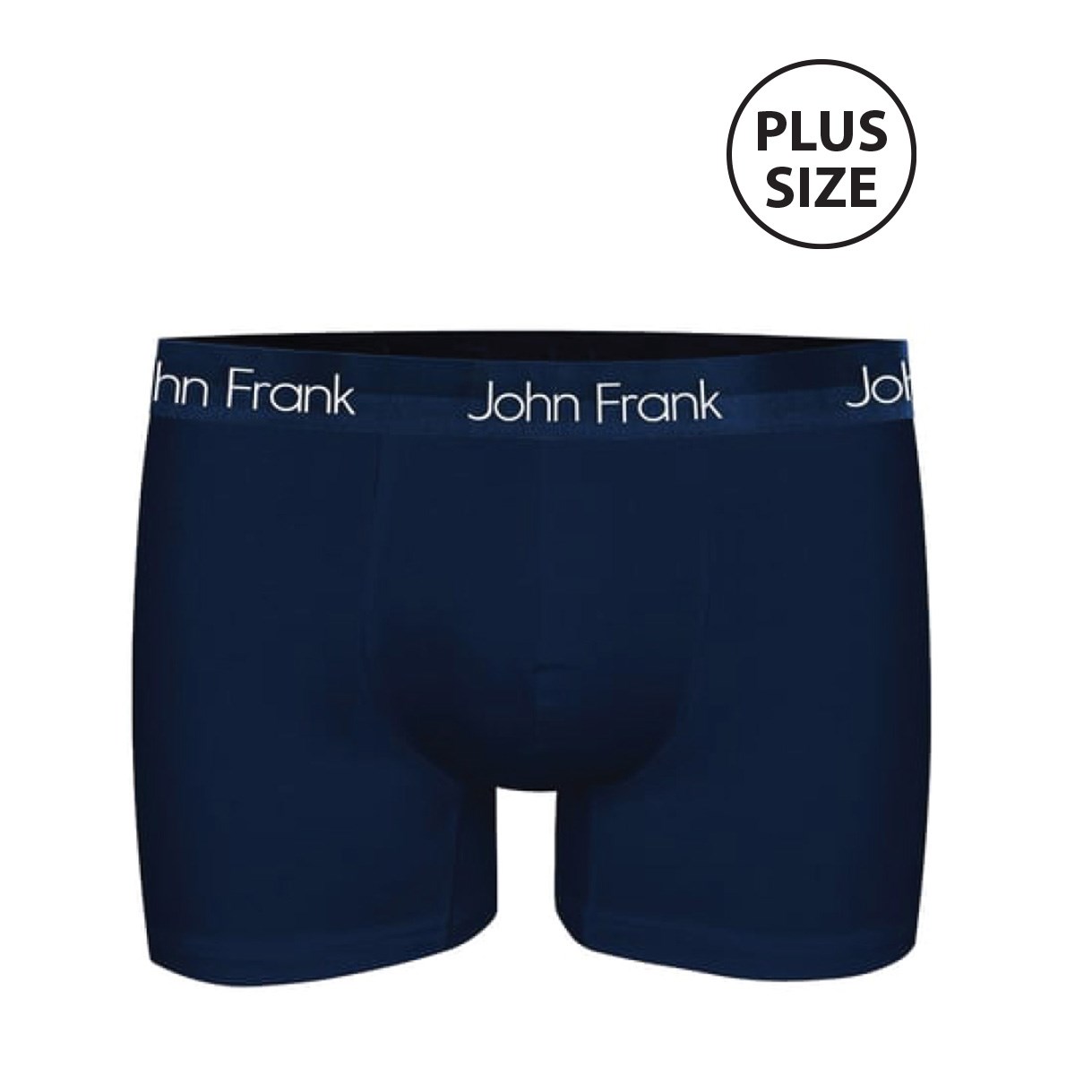 JOHN FRANK PREMIUM BLACK PLUS SIZE BOXER LACİVERT-LACİVERT