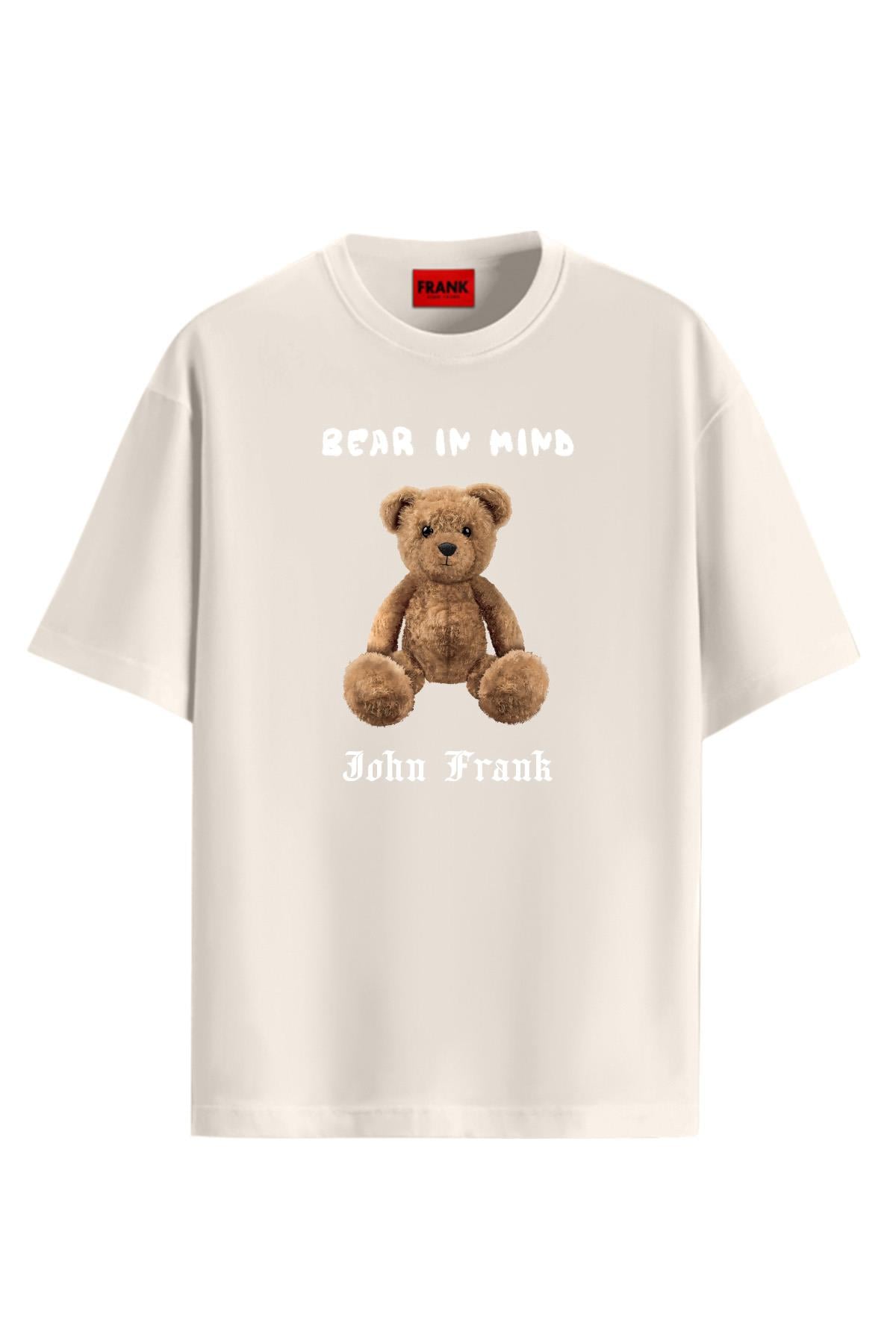 JOHN FRANK PRINTED T-SHIRT BEJ