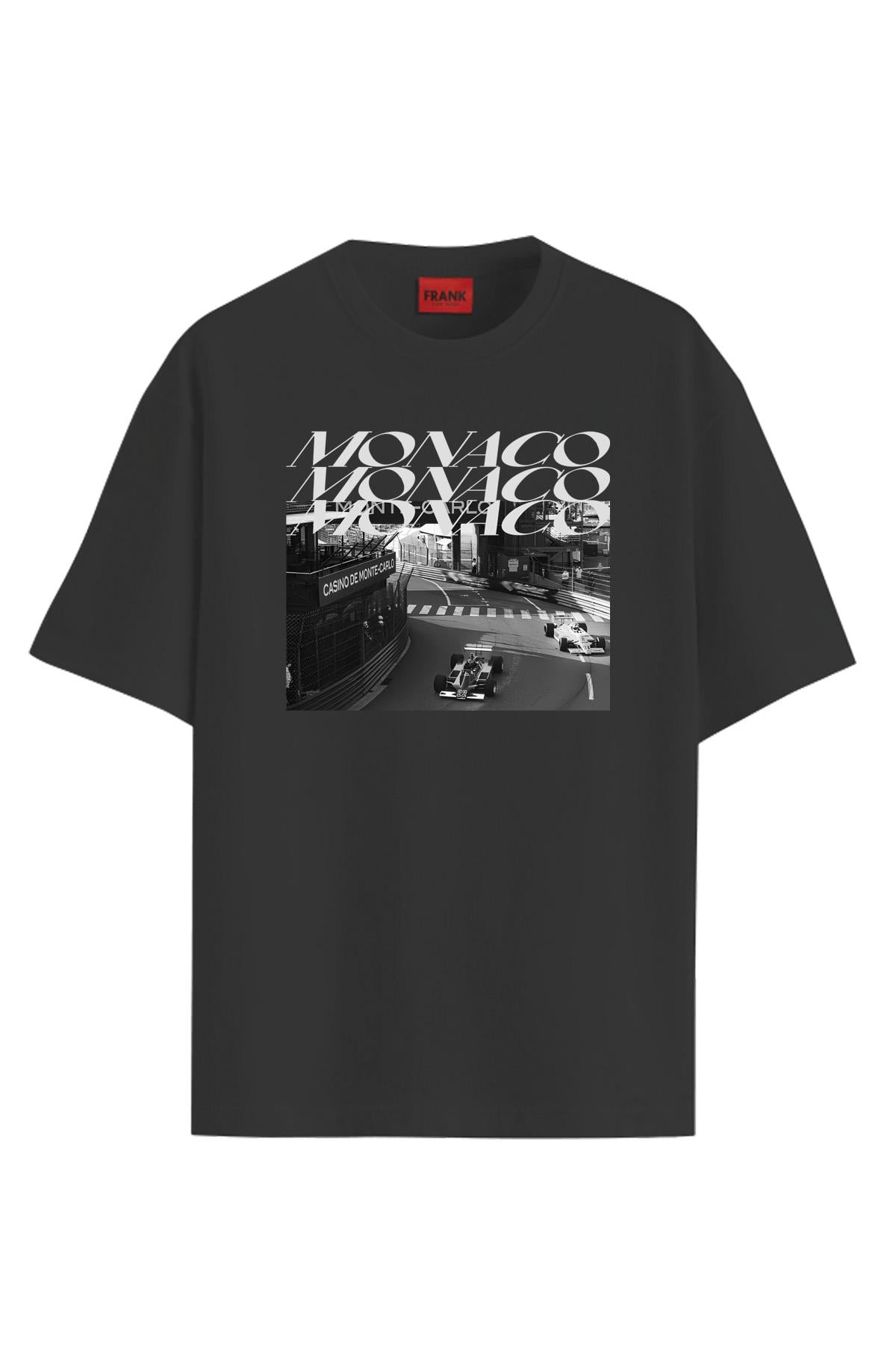 JOHN FRANK PRINTED T-SHIRT SİYAH