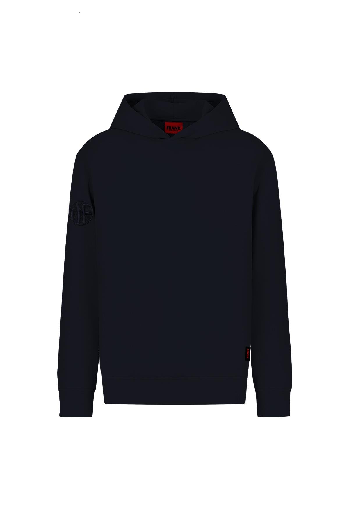 JOHN FRANK STUDIO HOODIE SWEATSHIRT LACİVERT