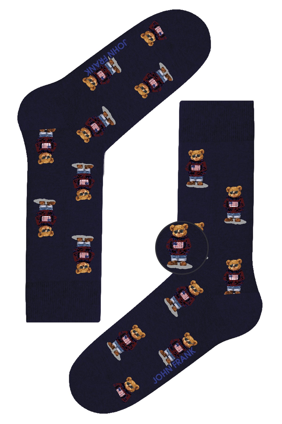 John Frank Teddy Fun Çorap