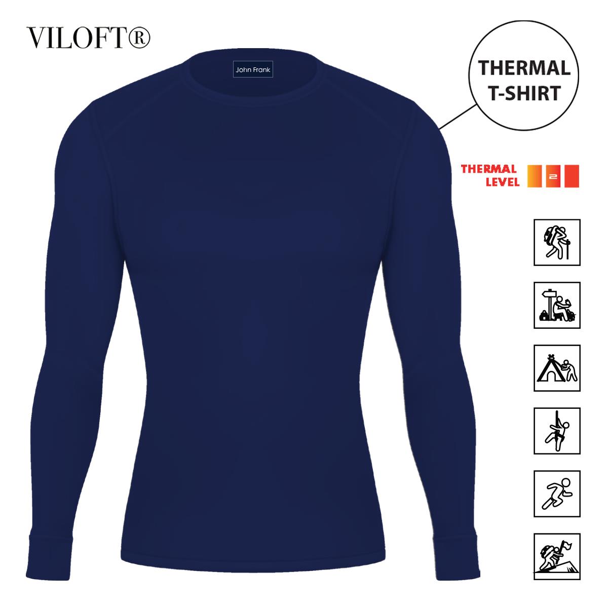 JOHN FRANK THERMAL TOP LACİVERT