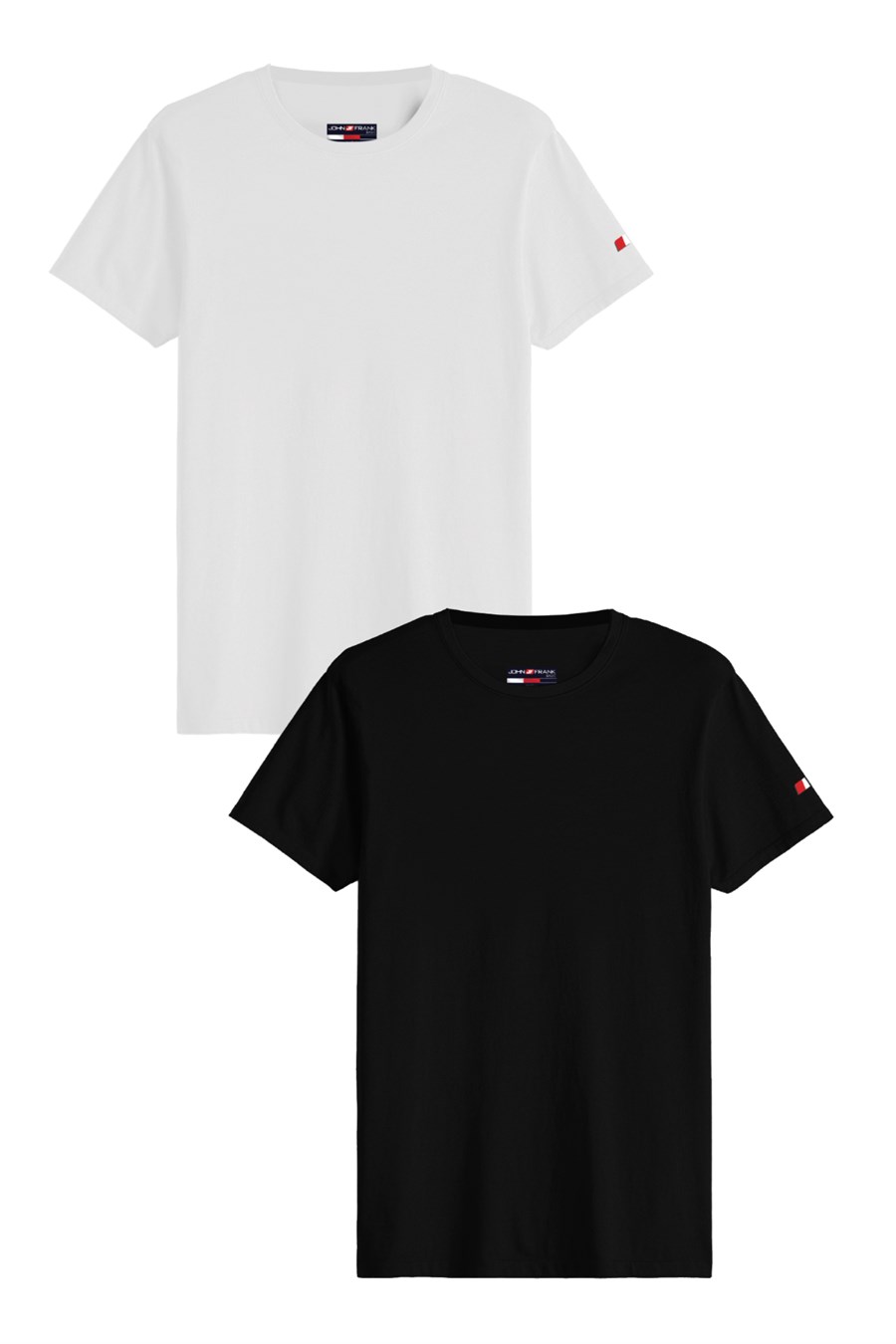 JOHN FRANK TRENDYOL İKİLİ T-SHIRT