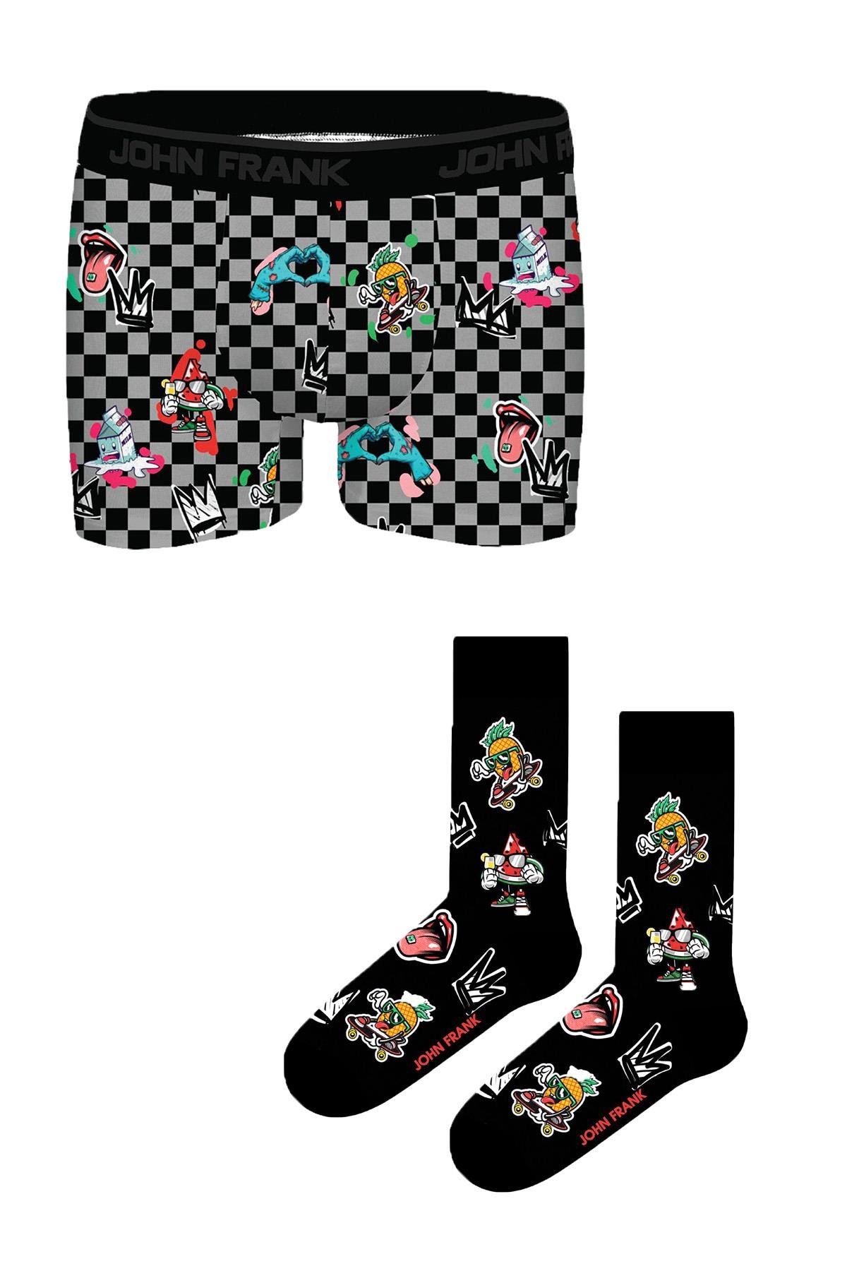 JOHN FRANK TRENDYOL SET MULTICOLOR