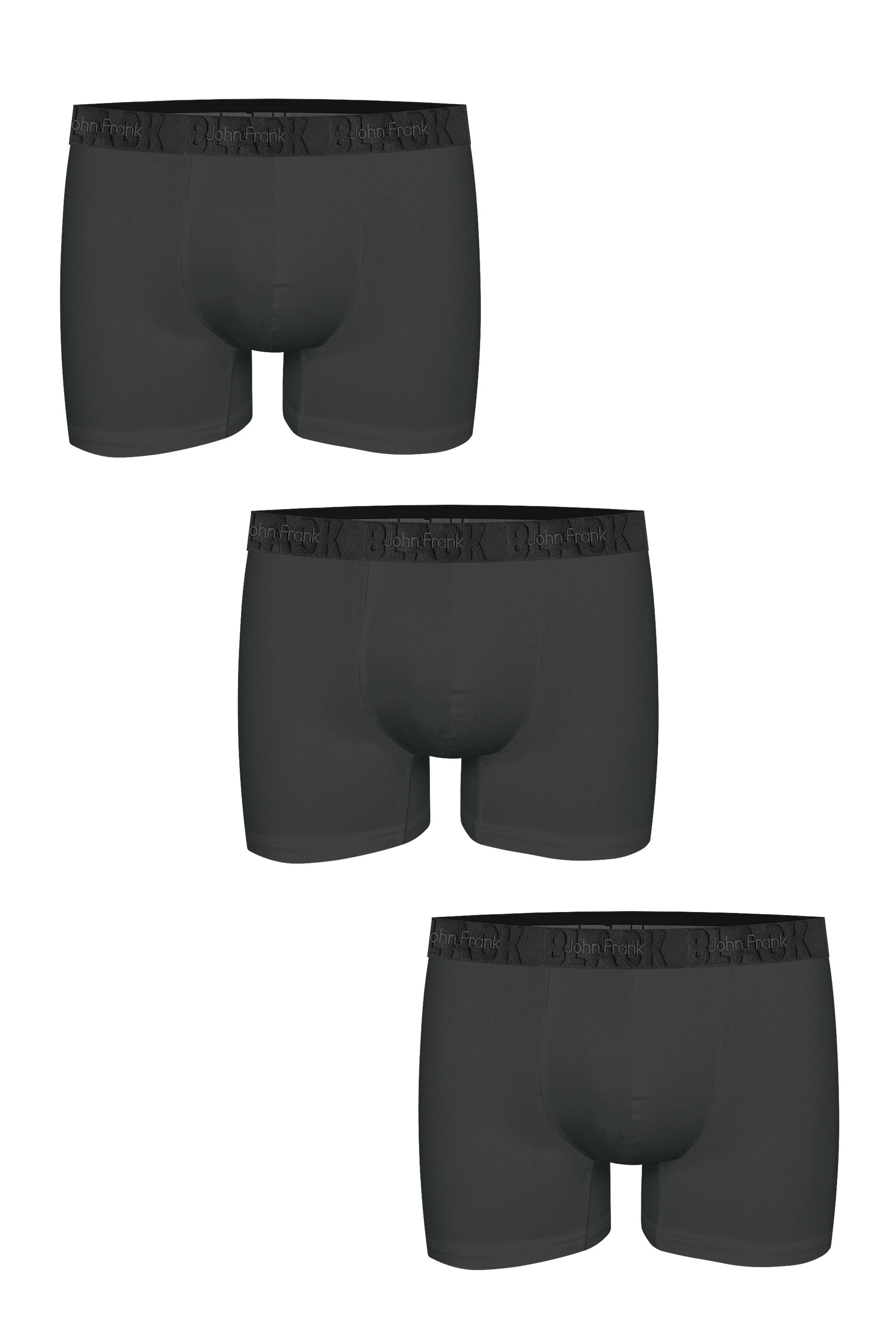 JOHN FRANK ÜÇLÜ BLACK BOXER