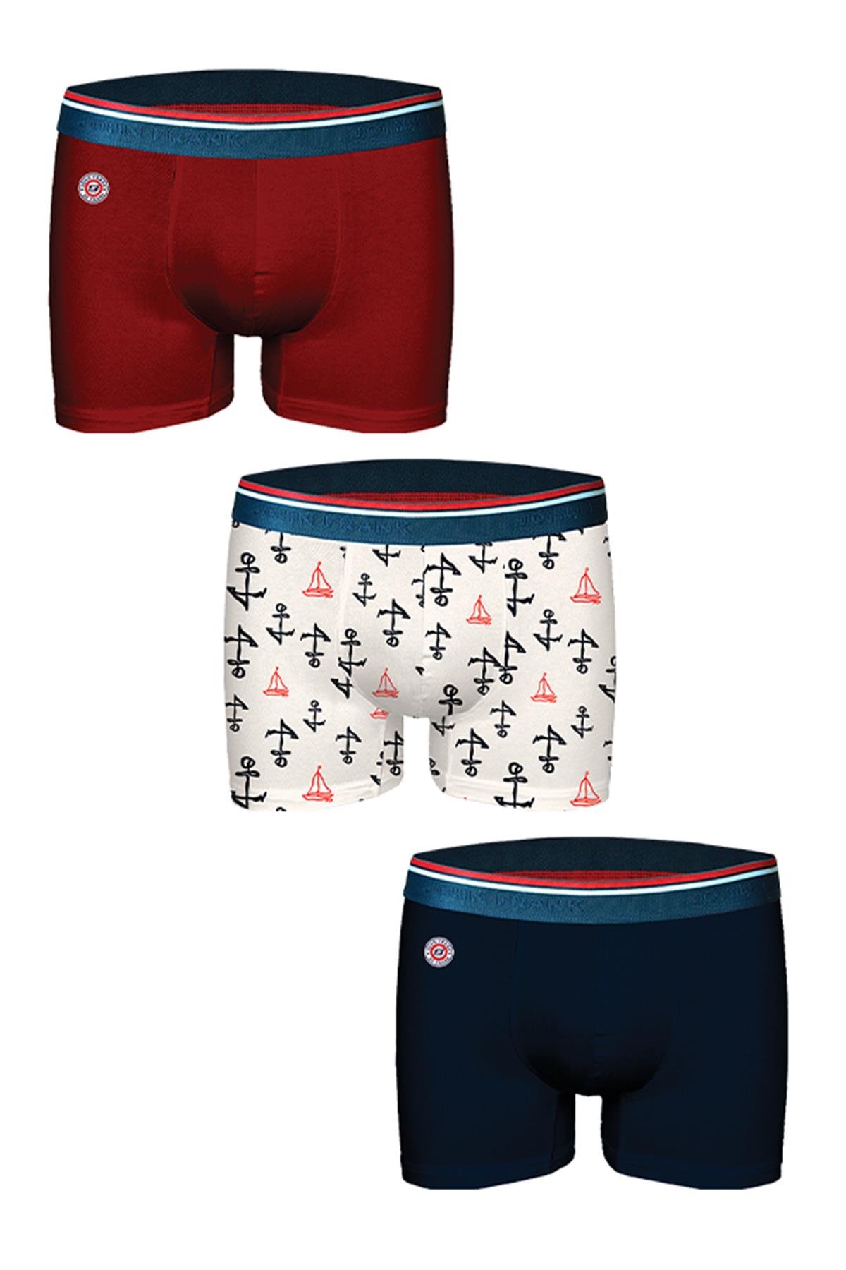 JOHN FRANK ÜÇLÜ MARIN BOXER