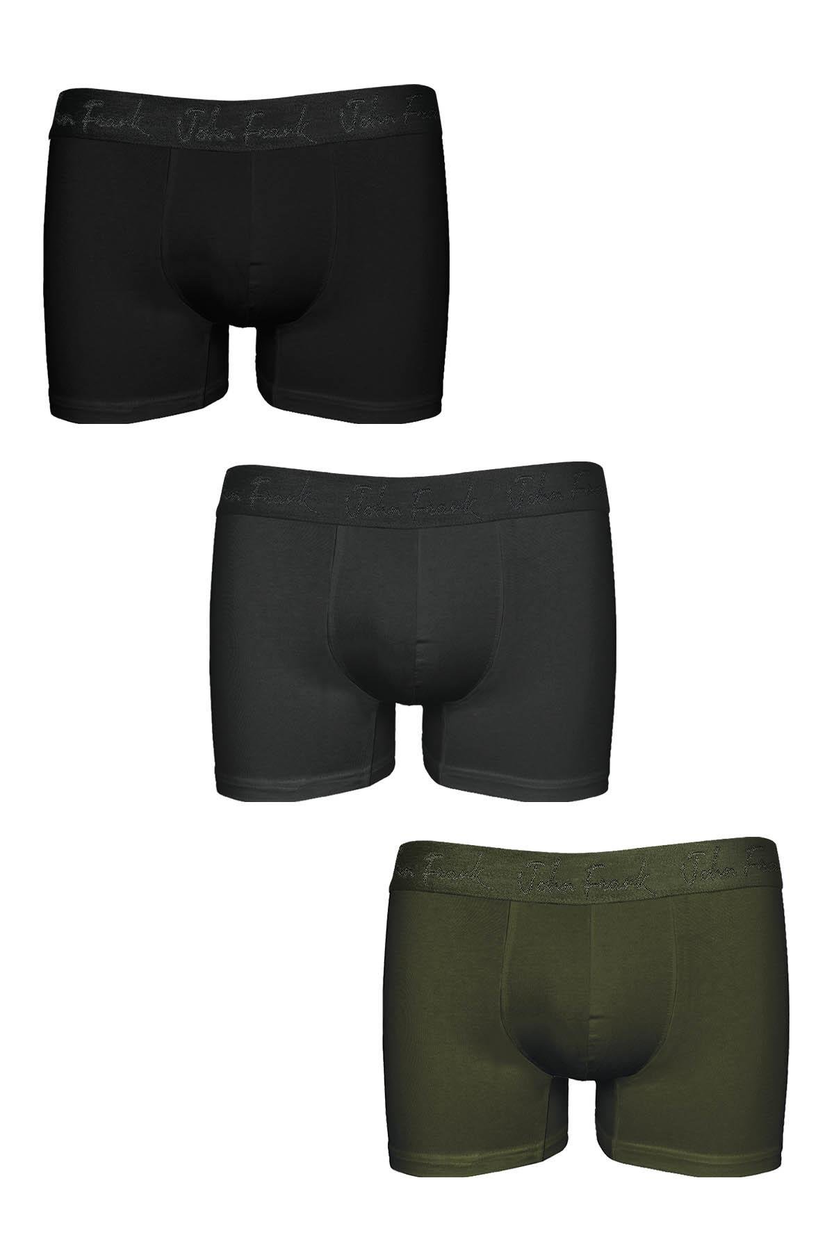 JOHN FRANK ÜÇLÜ MODAL BOXER