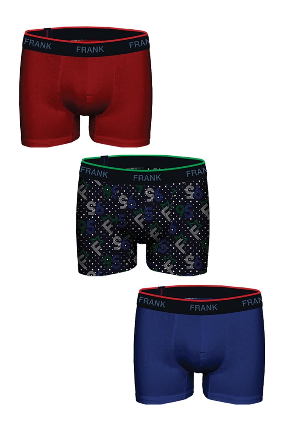 JOHN FRANK ÜÇLÜ RETROSPORT BOXER