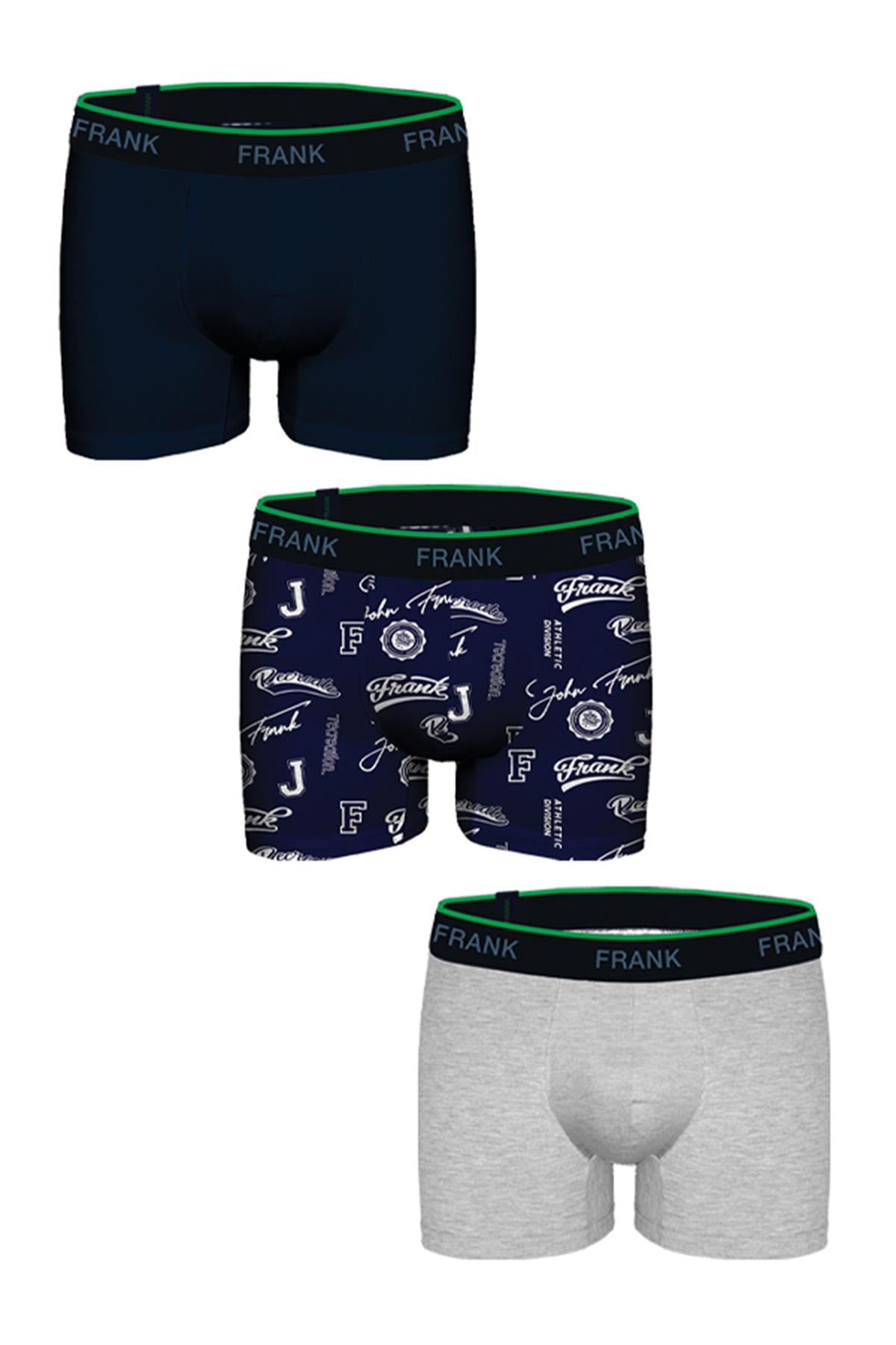 JOHN FRANK ÜÇLÜ RETROSPORT BOXER
