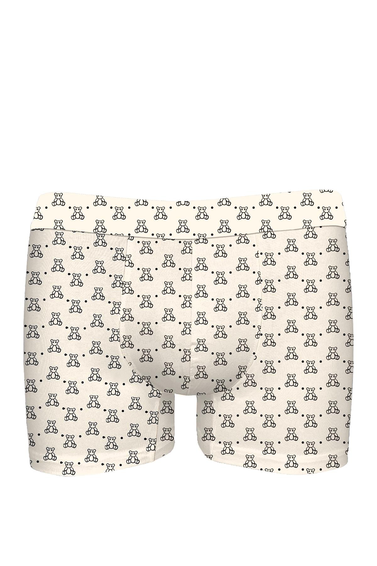 JOHN FRANK URBAN COUTURE MODAL BOXER BEYAZ